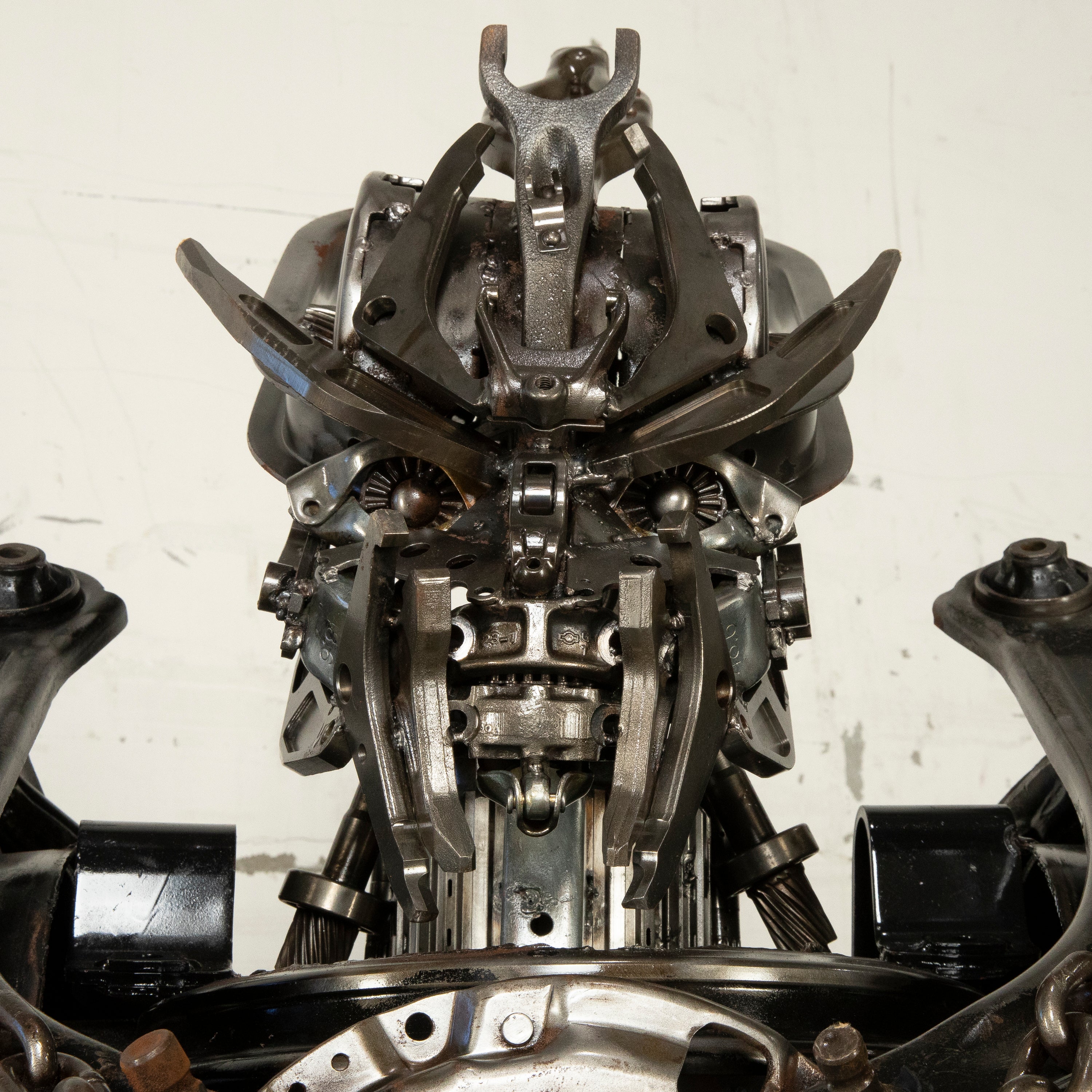 79" Megatron Inspired Recycled Metal Art Sculpture