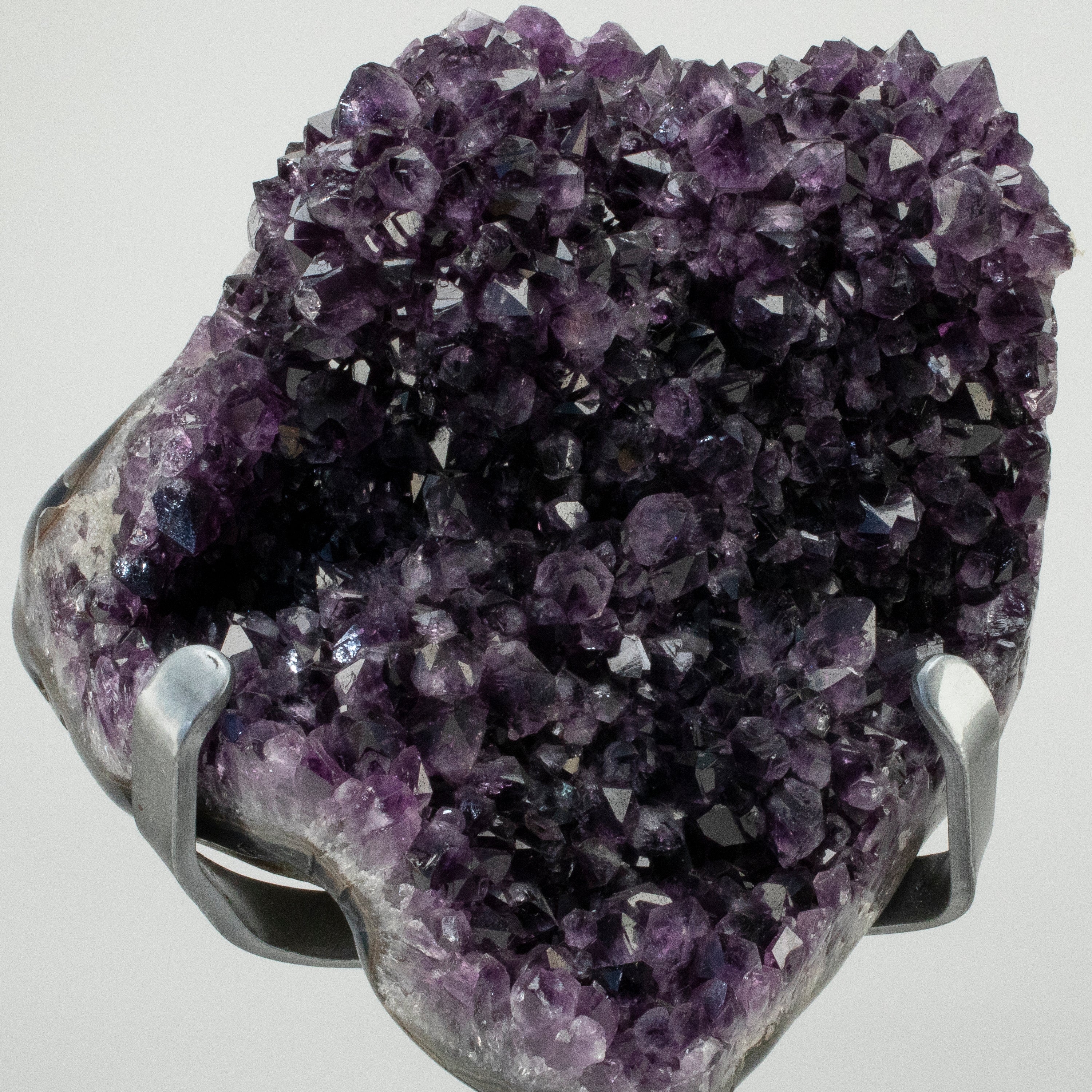 Uruguayan Amethyst Geode on Custom Stand - 18" / 30 lbs