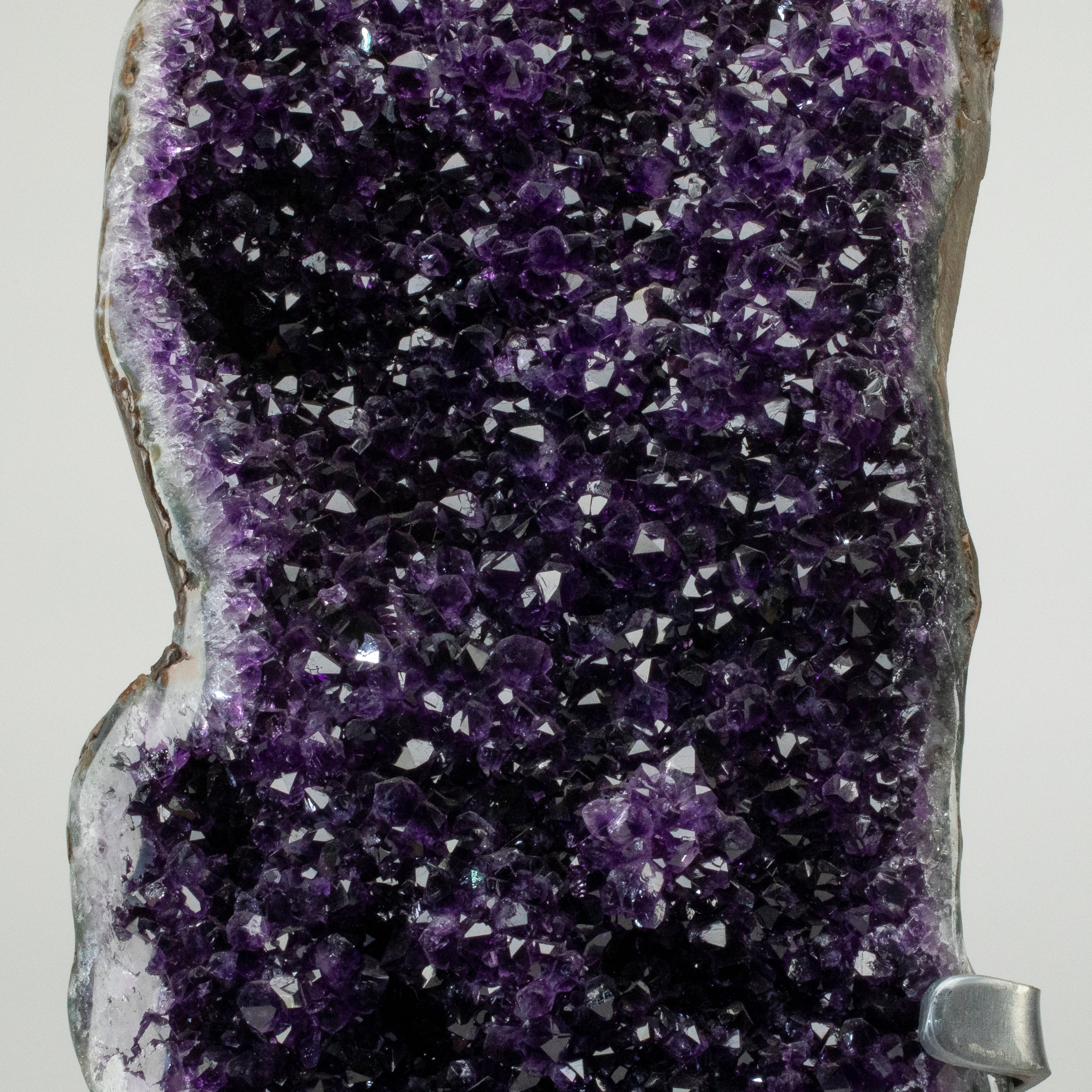 Uruguayan Amethyst Geode on Custom Stand - 22" / 44 lbs