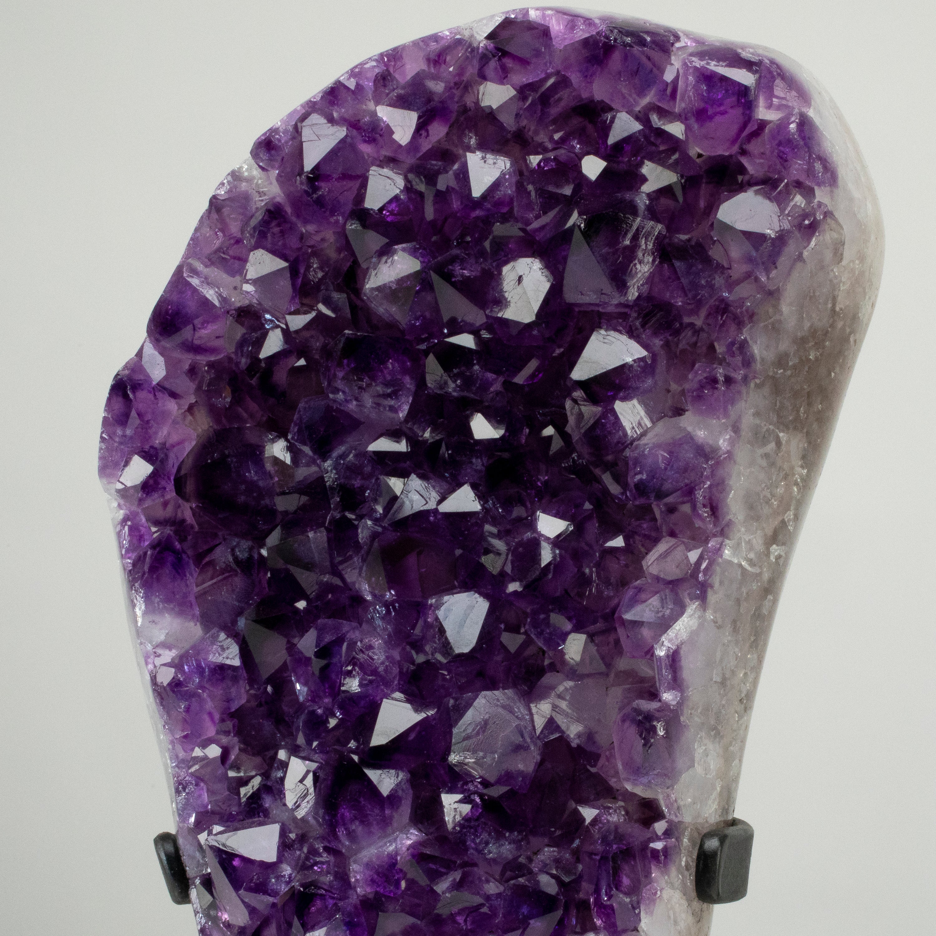 Uruguayan Amethyst Geode on Custom Stand - 18" / 18 lbs