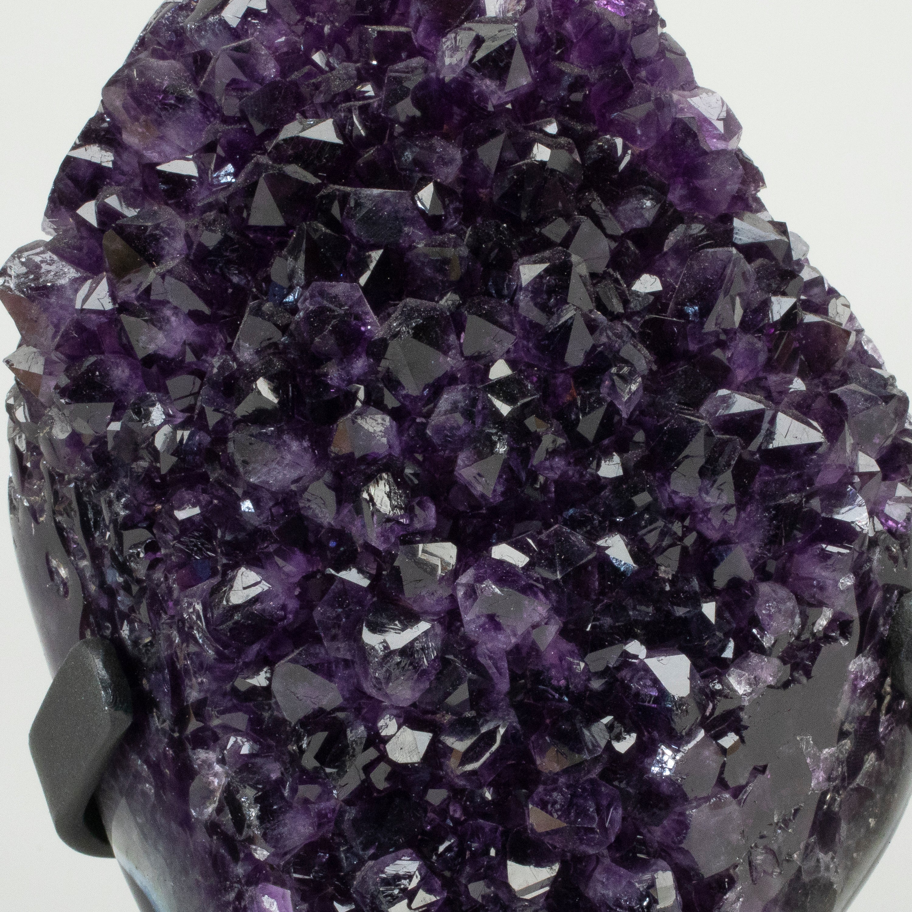 Uruguayan Amethyst Geode on Custom Stand - 13" / 10 lbs