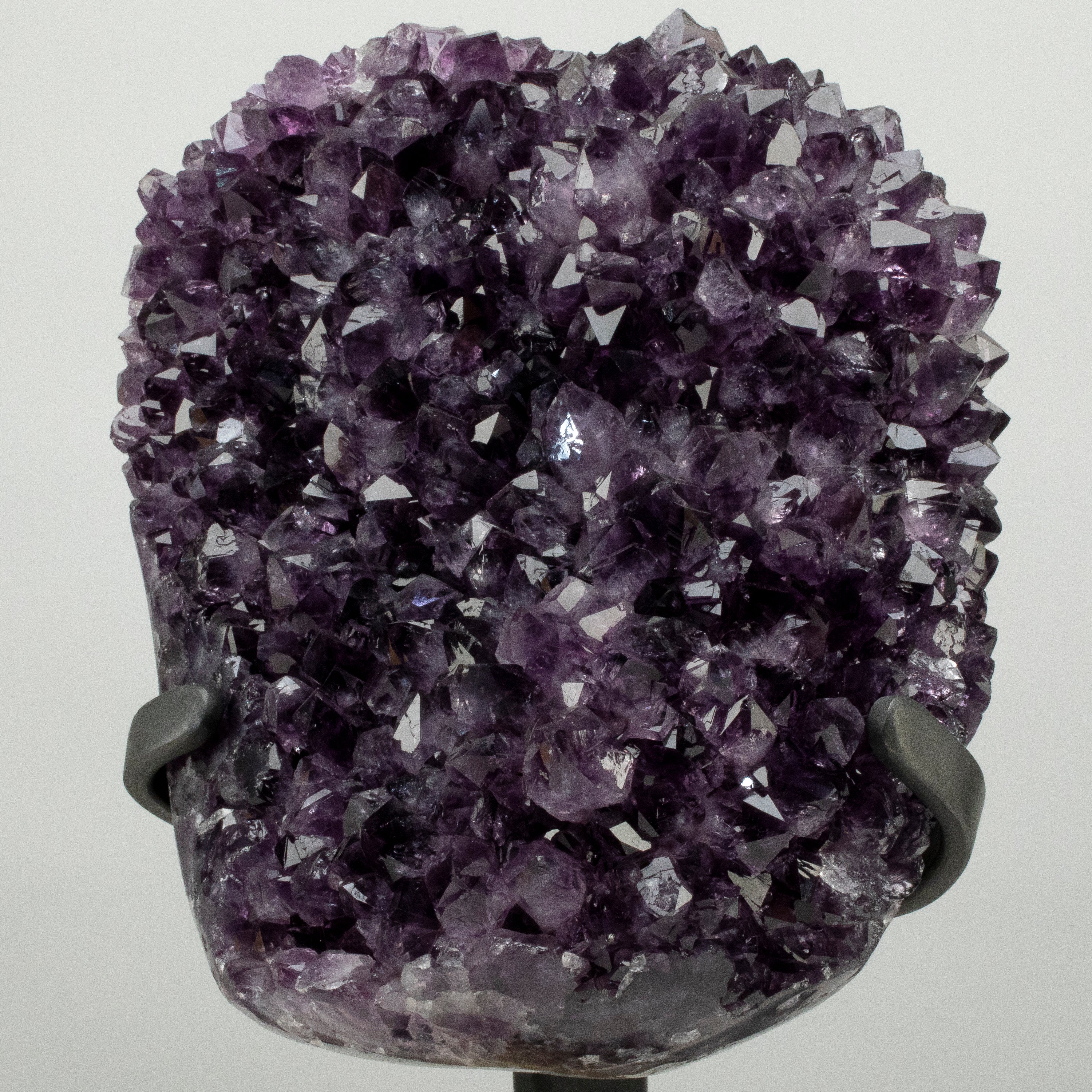 Uruguayan Amethyst Geode on Custom Stand - 15" / 15 lbs