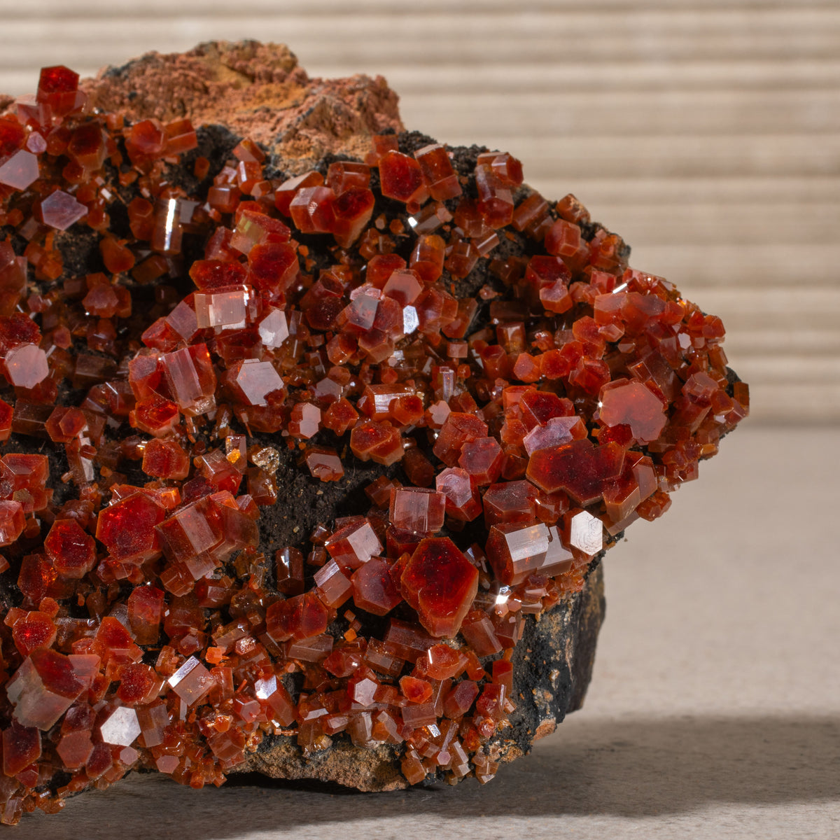 Natural Vanadinite Cluster - 4" / 200 g
