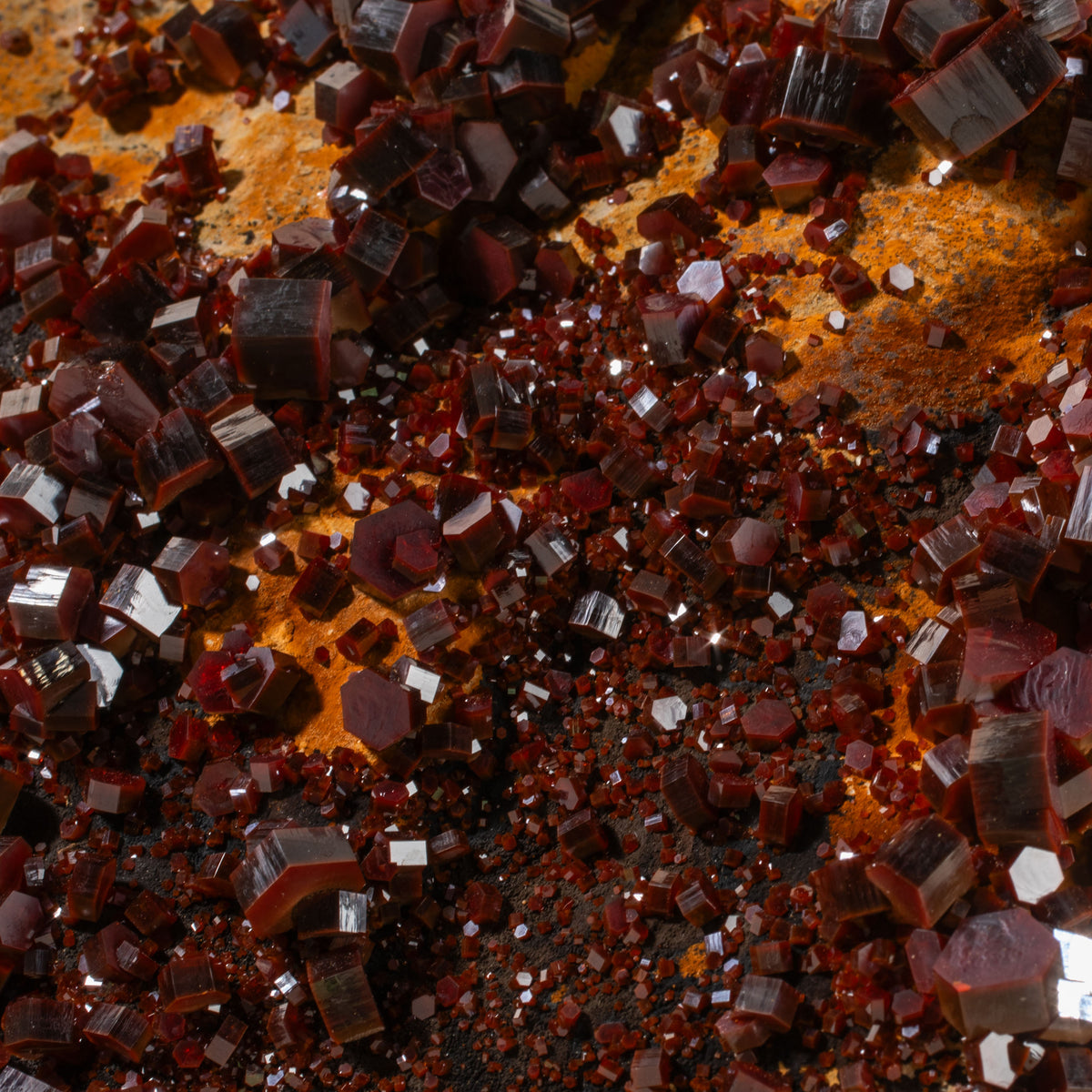 Natural Vanadinite Cluster - 8" / 12.6 lbs