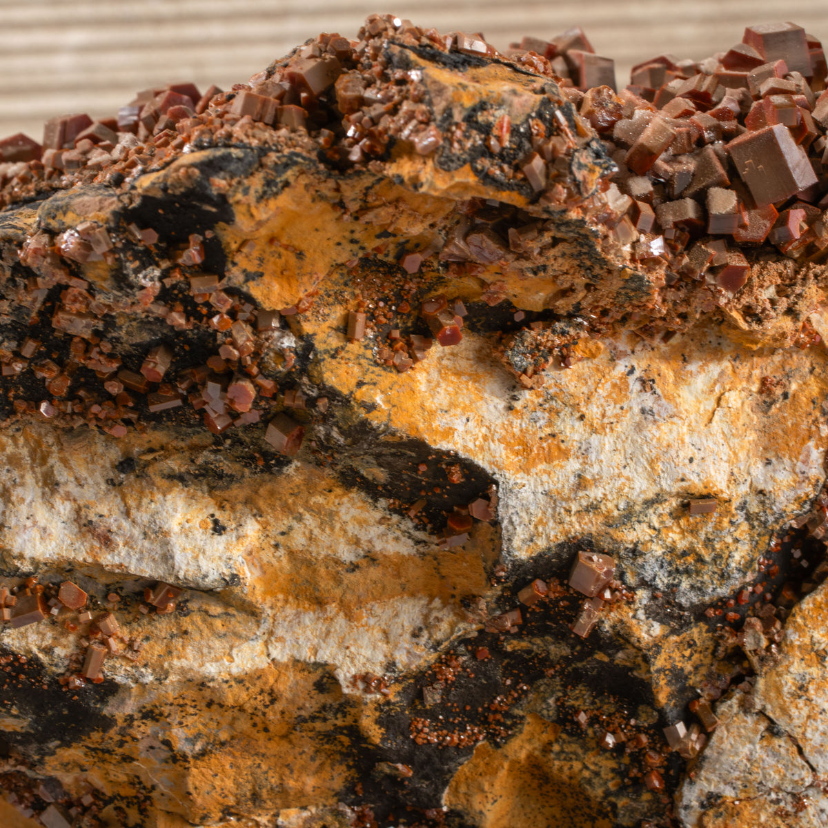 10" Natural Vanadinite Cluster