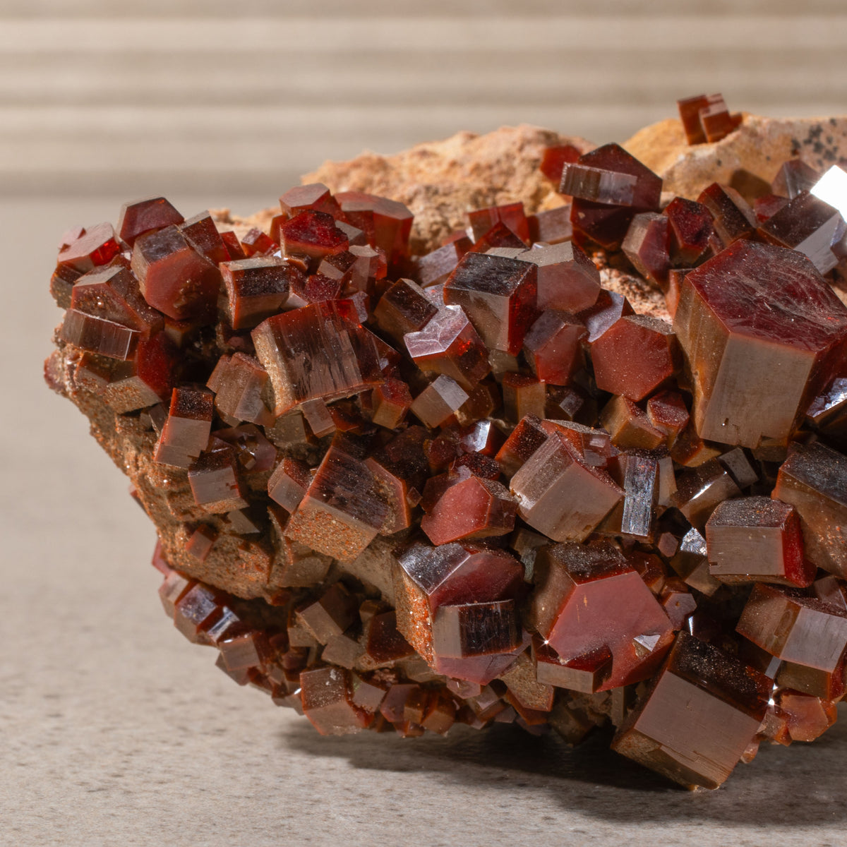 Natural Vanadinite Cluster - 4" / 200 g