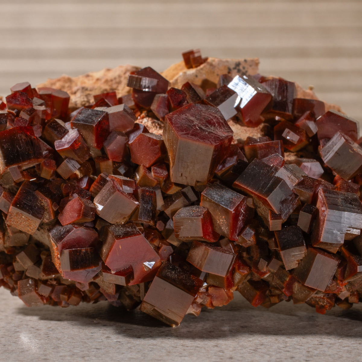Natural Vanadinite Cluster - 4" / 200 g