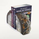 Natural Agate Geode Bookend Set