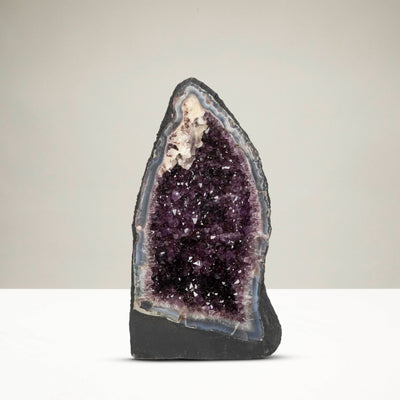 Kalifano Amethyst Amethyst Geode Cathedral - 19" / 43 lbs BAG6800.002