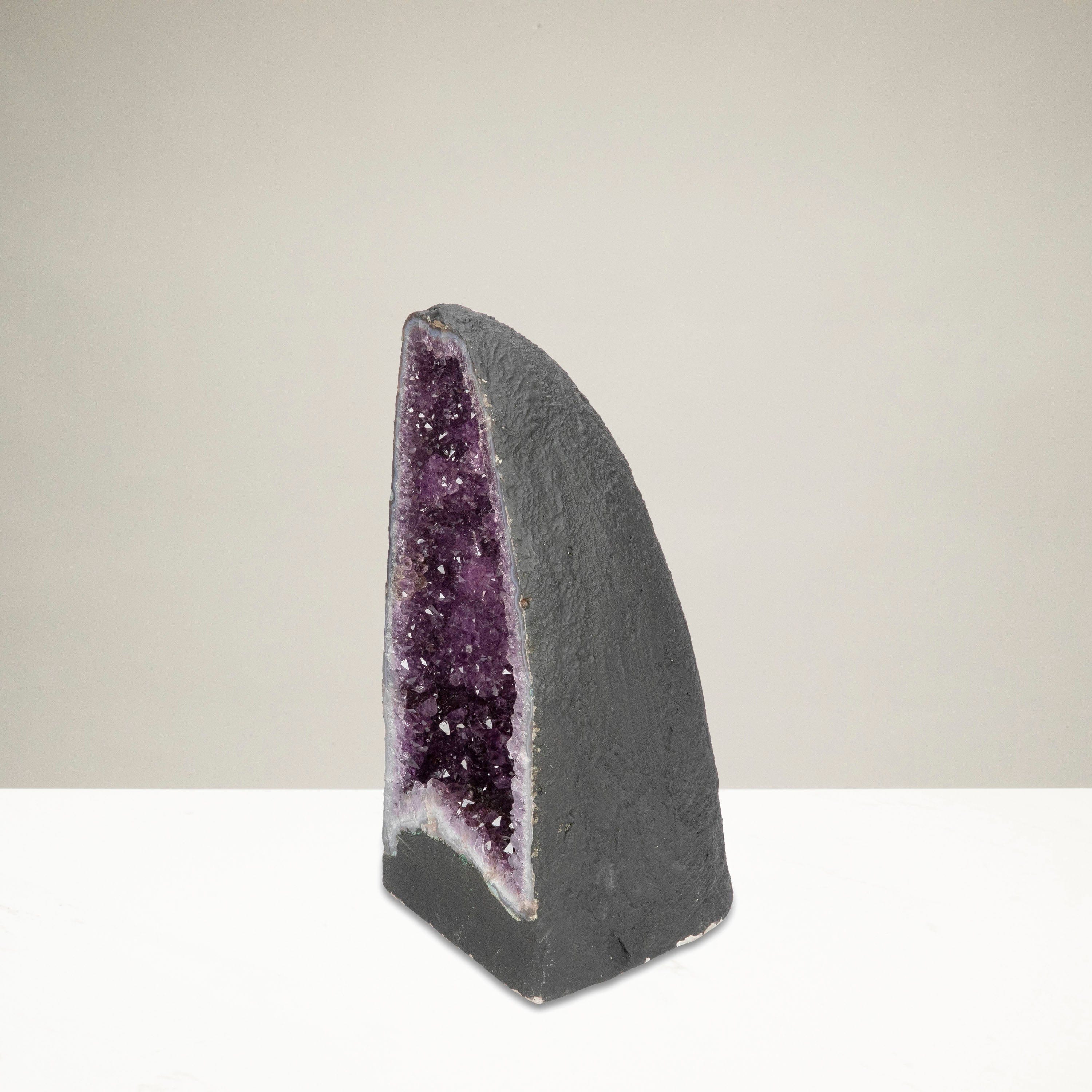 Kalifano Amethyst Amethyst Geode Cathedral - 19" / 49 lbs BAG8000.006