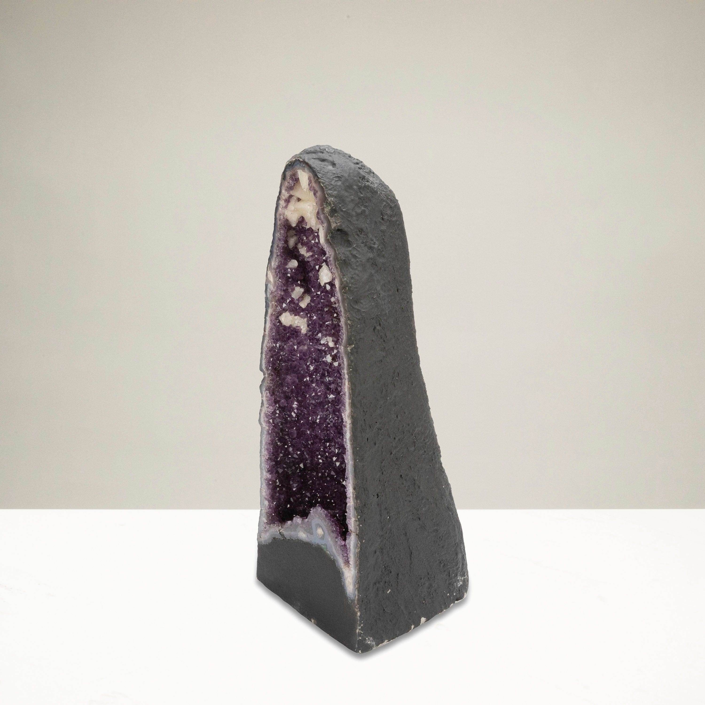 Kalifano Amethyst Amethyst Geode Cathedral - 22" / 45 lbs BAG8000.005