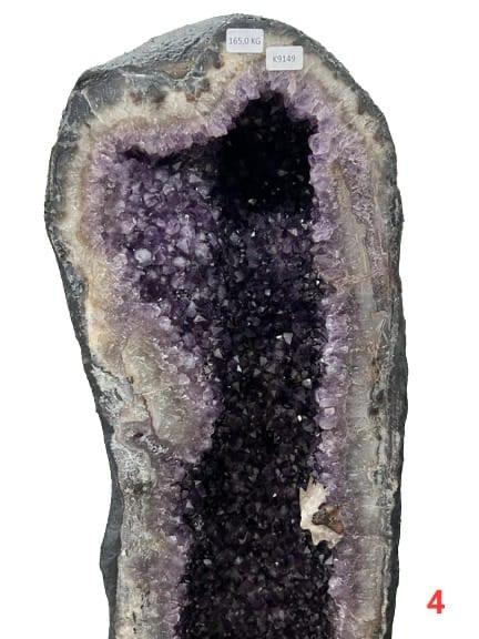 Kalifano Amethyst Amethyst Geode Cathedral from Brazil - 44" / 364 lbs BAG52000.004