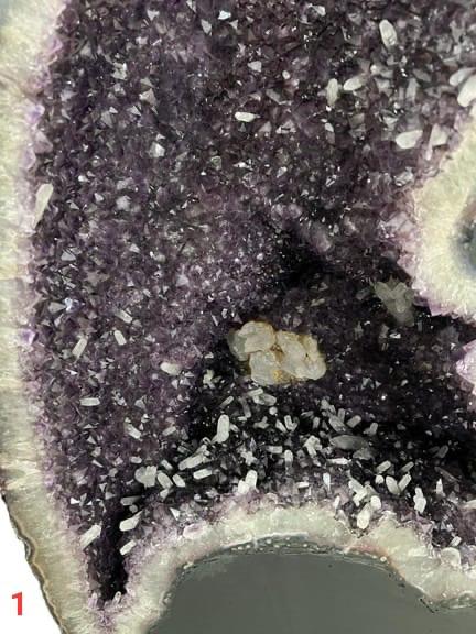 Kalifano Amethyst Amethyst Geode Cathedral from Brazil - 44" / 390 lbs BAG52000.001