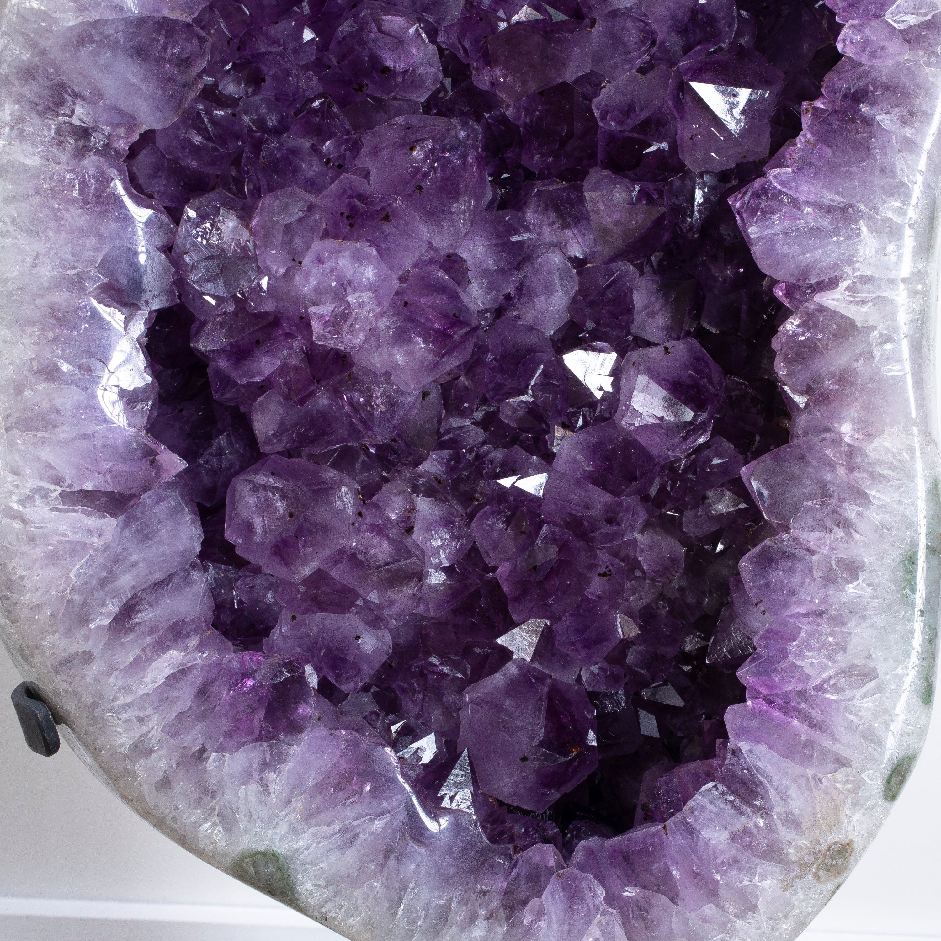Kalifano Amethyst Amethyst Geode from Brazil on Custom Stand- 29" / 52 lbs BAG7000.003