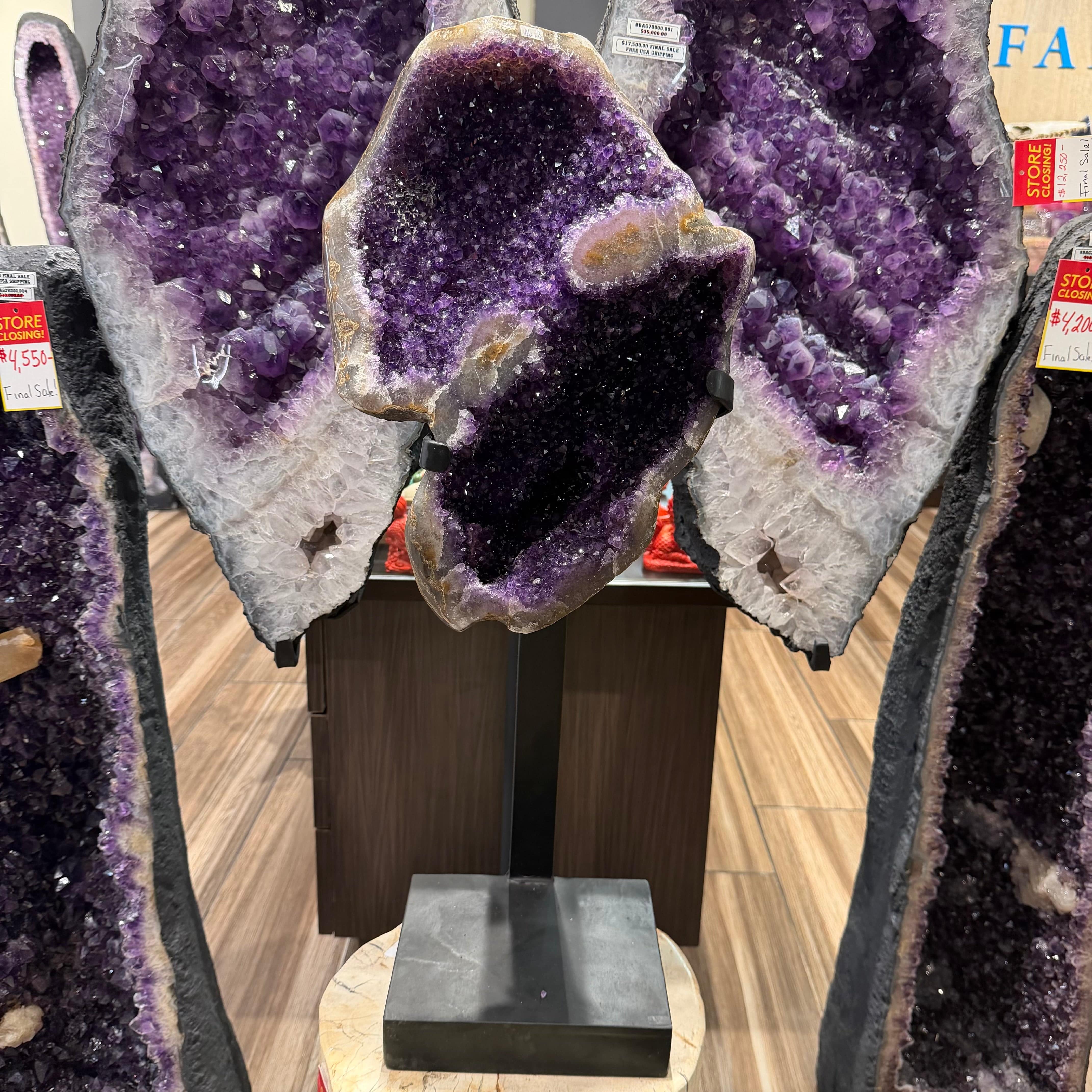 Kalifano Amethyst Amethyst Geode from Uruguay UAG15000.005