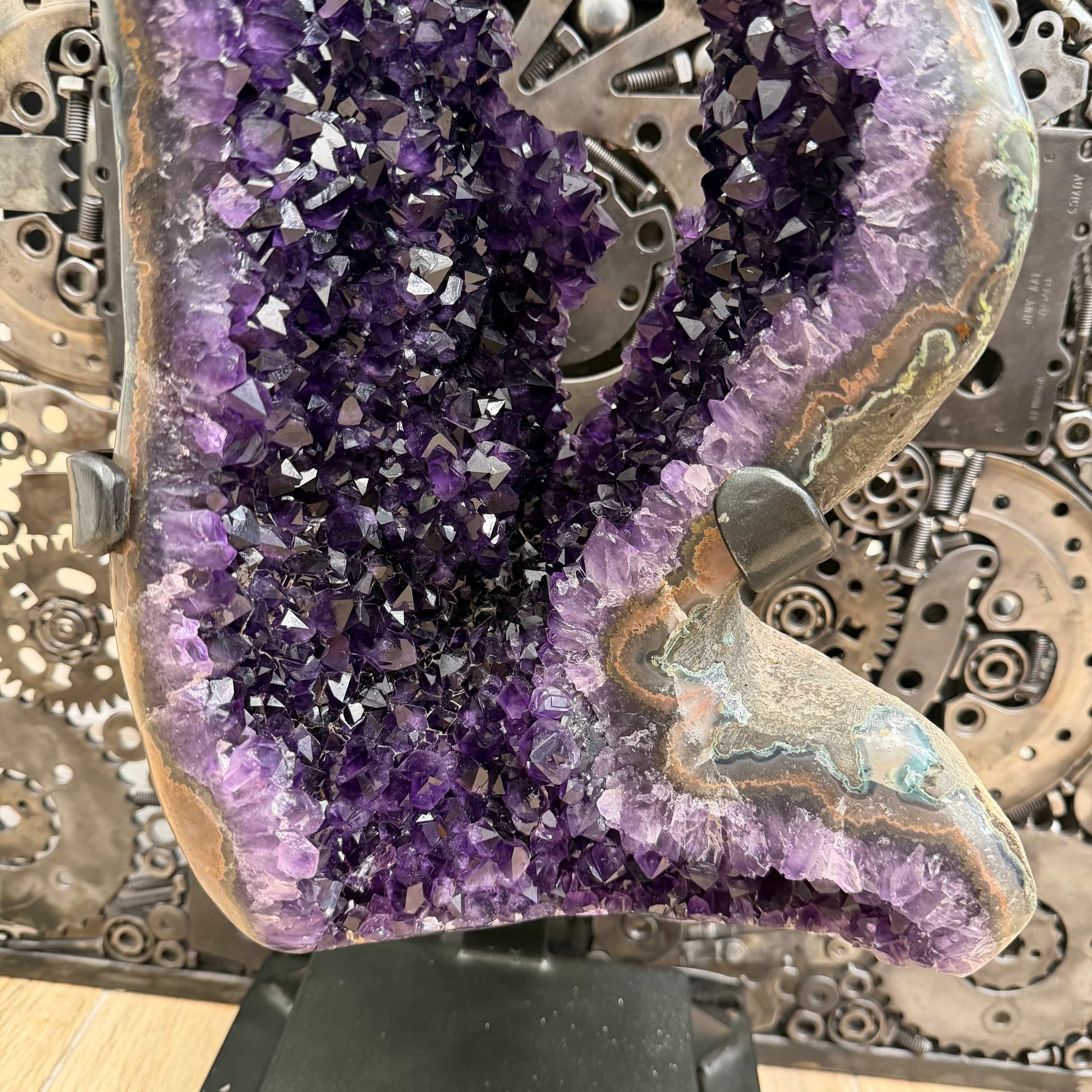 Kalifano Amethyst Amethyst Geode from Uruguay UAG16000.010