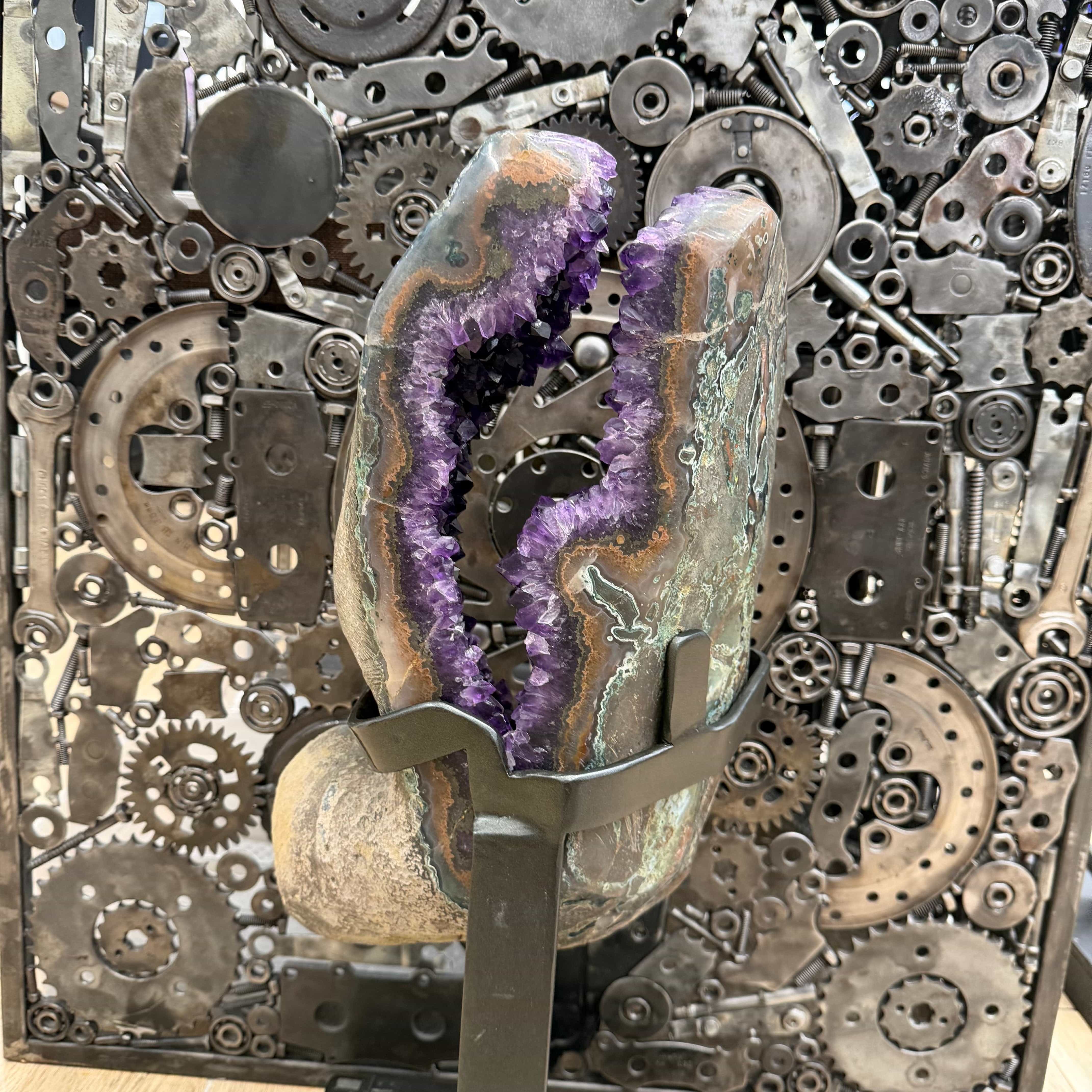 Kalifano Amethyst Amethyst Geode from Uruguay UAG16000.010