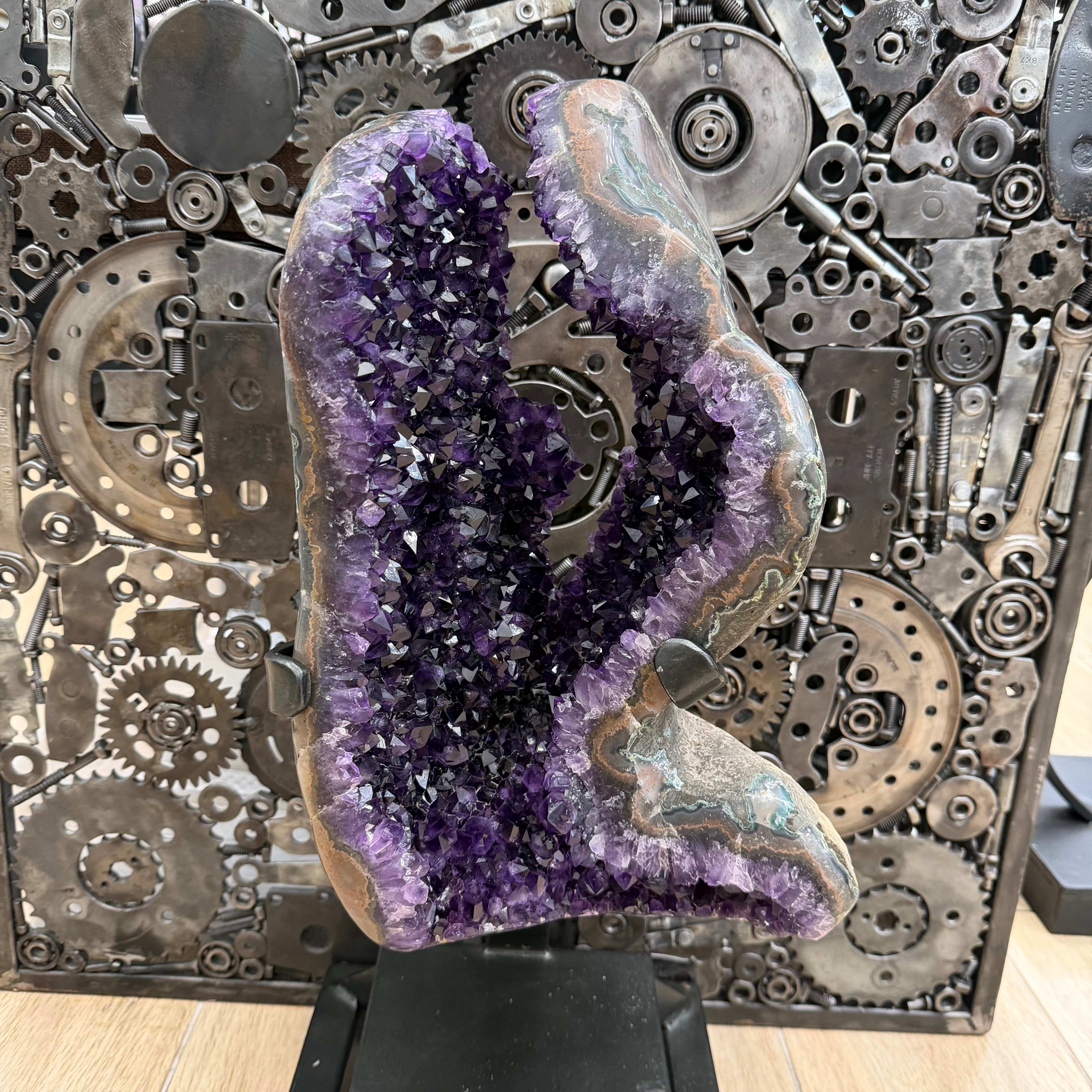 Kalifano Amethyst Amethyst Geode from Uruguay UAG16000.010