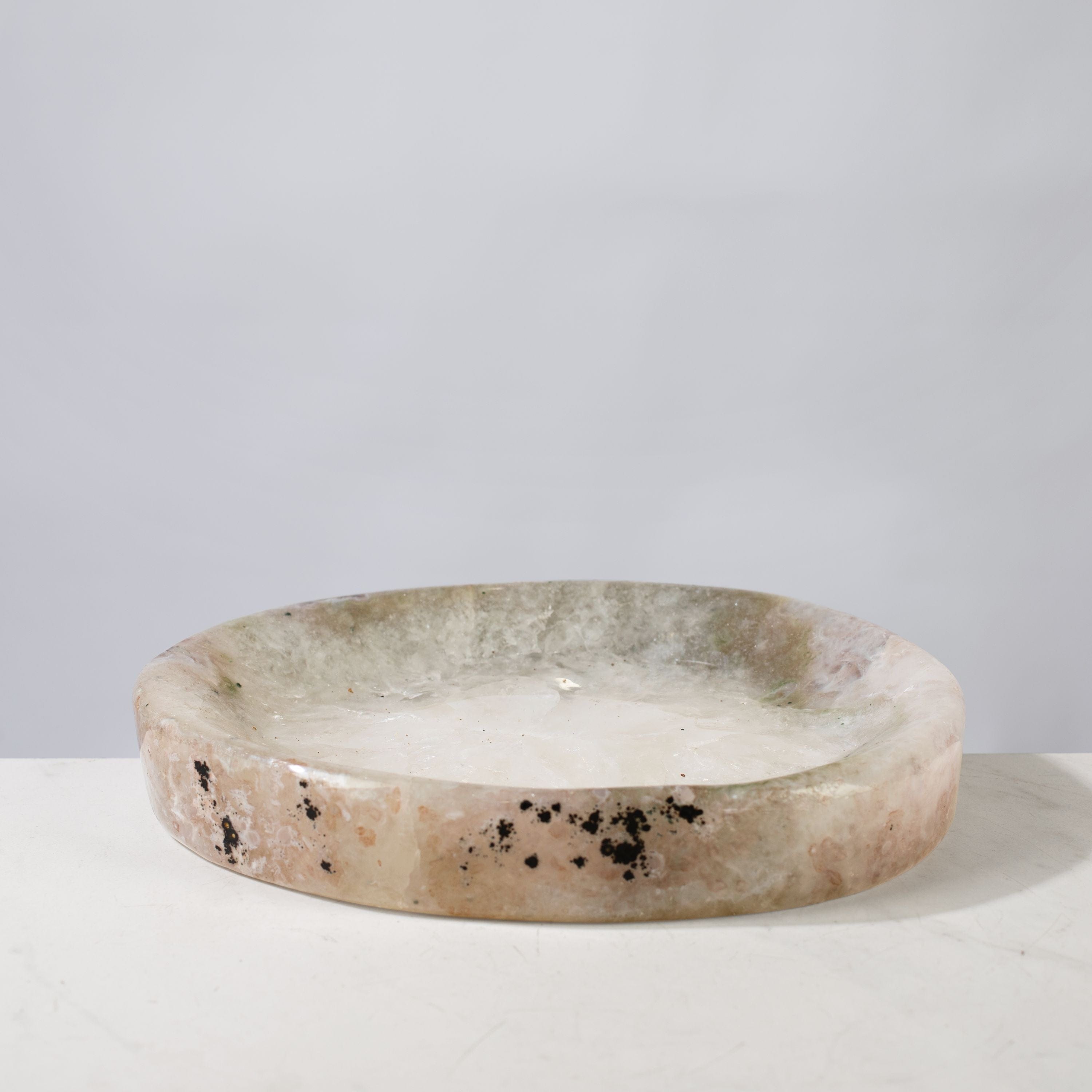 Kalifano Amethyst Natural Amethyst Crystal Bowl from Brazil - 10.5" BOWL2100.001