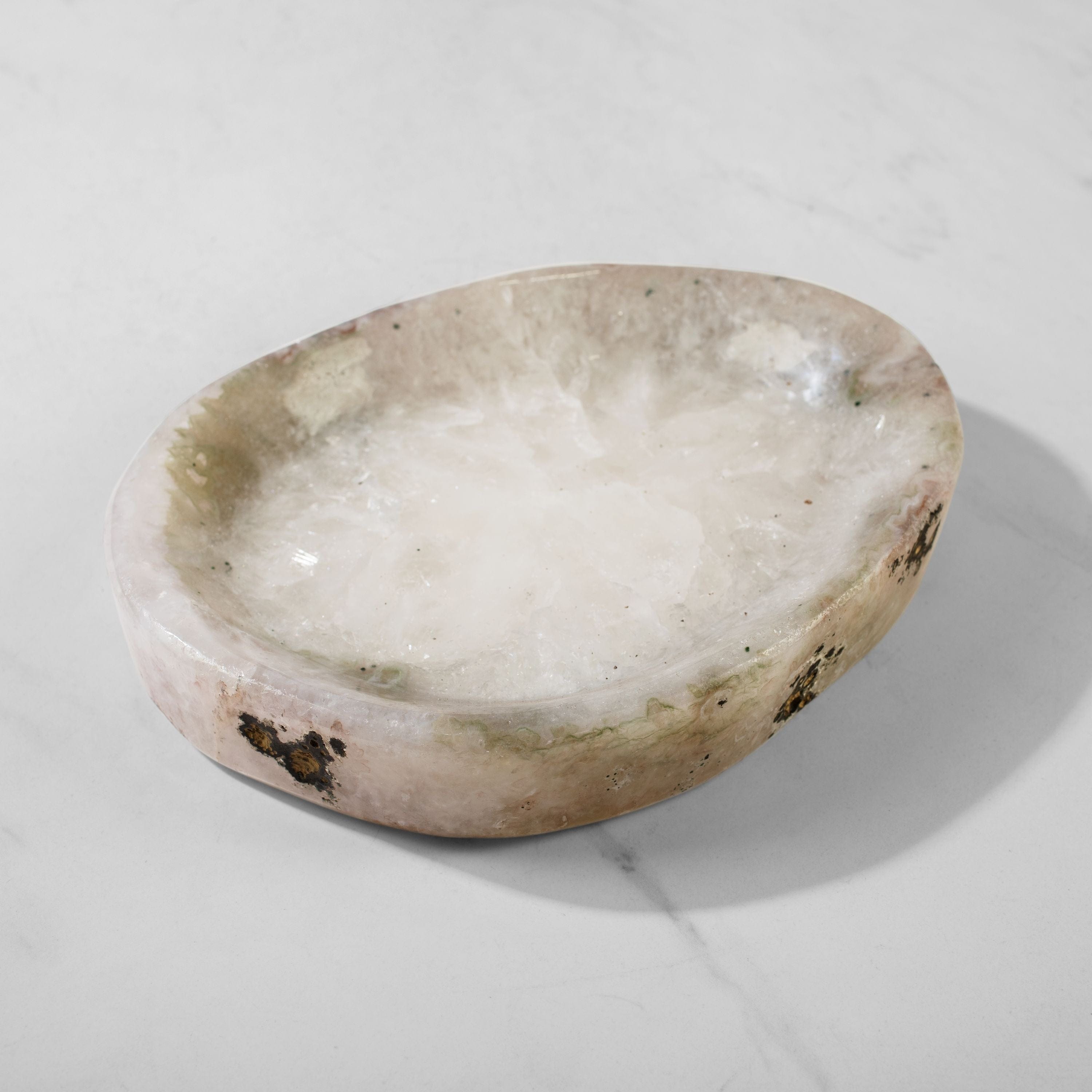 Kalifano Amethyst Natural Amethyst Crystal Bowl from Brazil - 10.5" BOWL2100.001