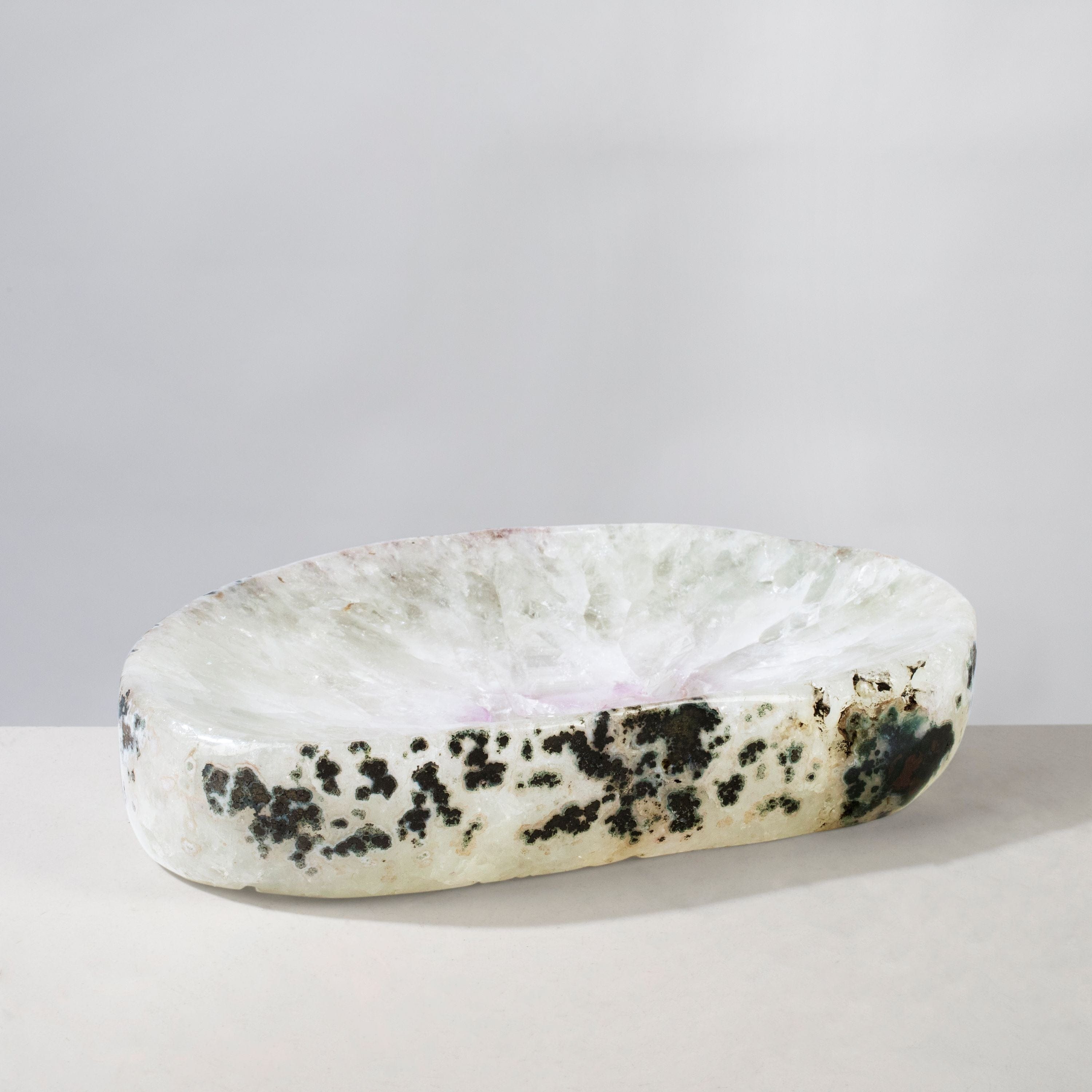 Kalifano Amethyst Natural Amethyst Crystal Bowl from Brazil - 11.75" BOWL2900.007