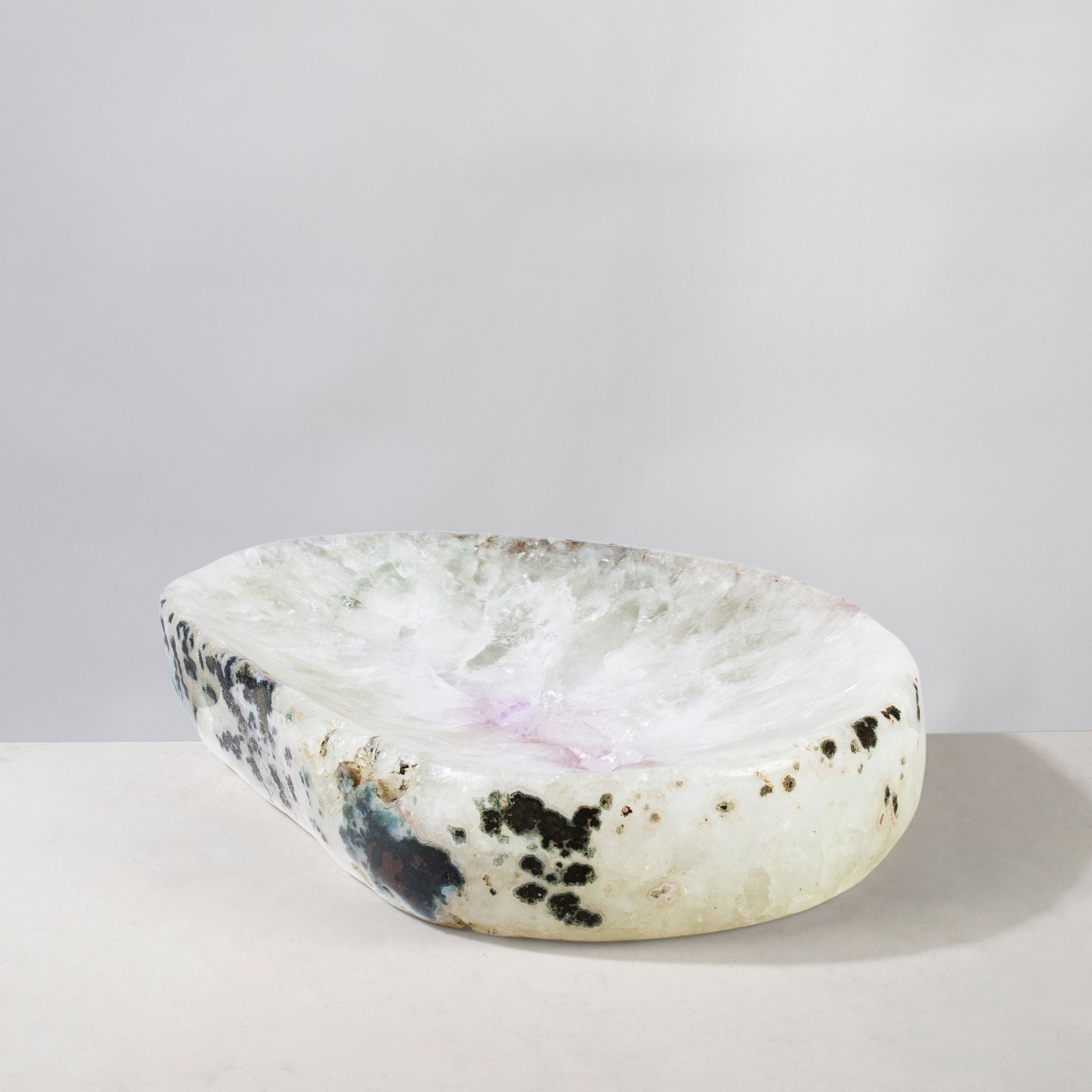 Kalifano Amethyst Natural Amethyst Crystal Bowl from Brazil - 11.75" BOWL2900.007