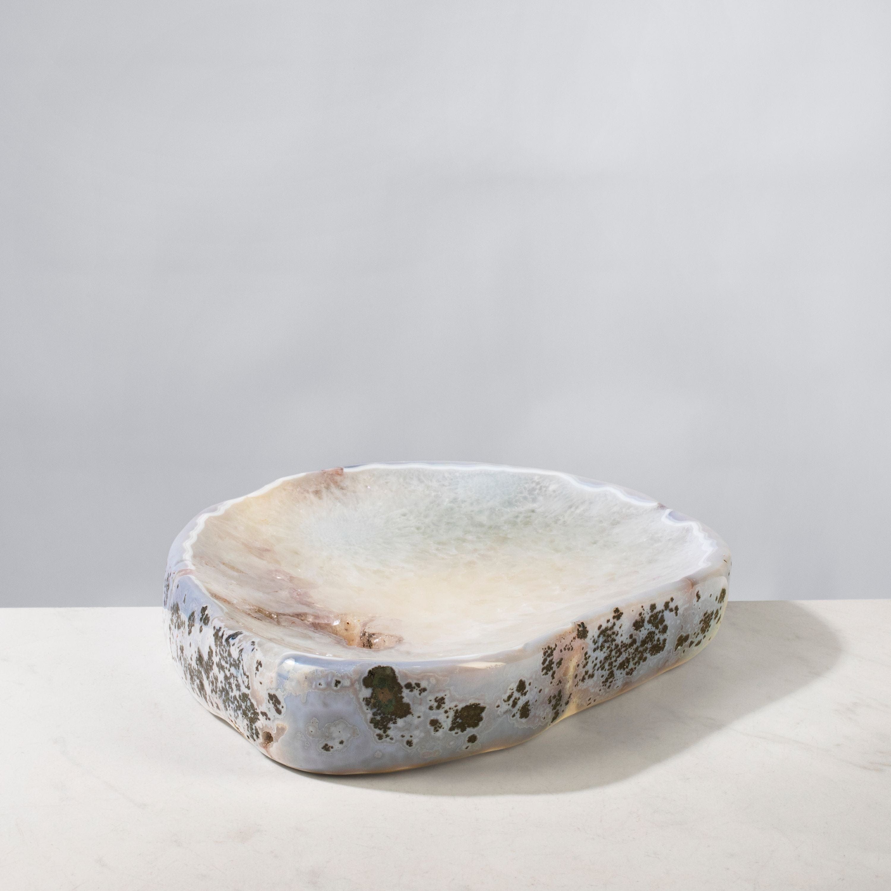 Kalifano Amethyst Natural Amethyst Crystal Bowl from Brazil - 12.25" BOWL2700.001