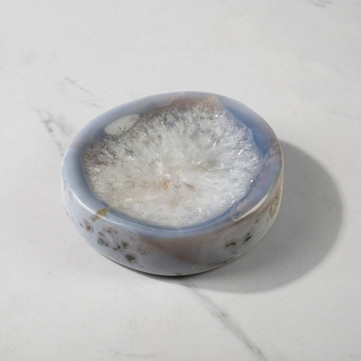Kalifano Amethyst Natural Amethyst Crystal Bowl from Brazil - 5.5" BOWL600.004