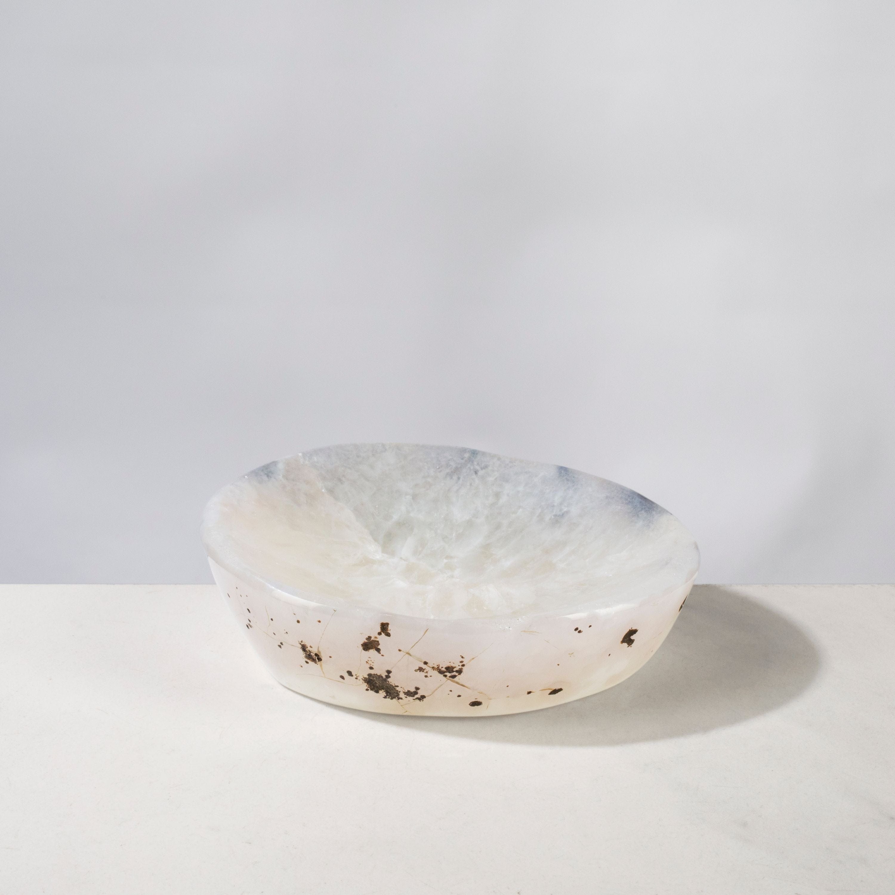 Kalifano Amethyst Natural Amethyst Crystal Bowl from Brazil - 5.75" BOWL600.003