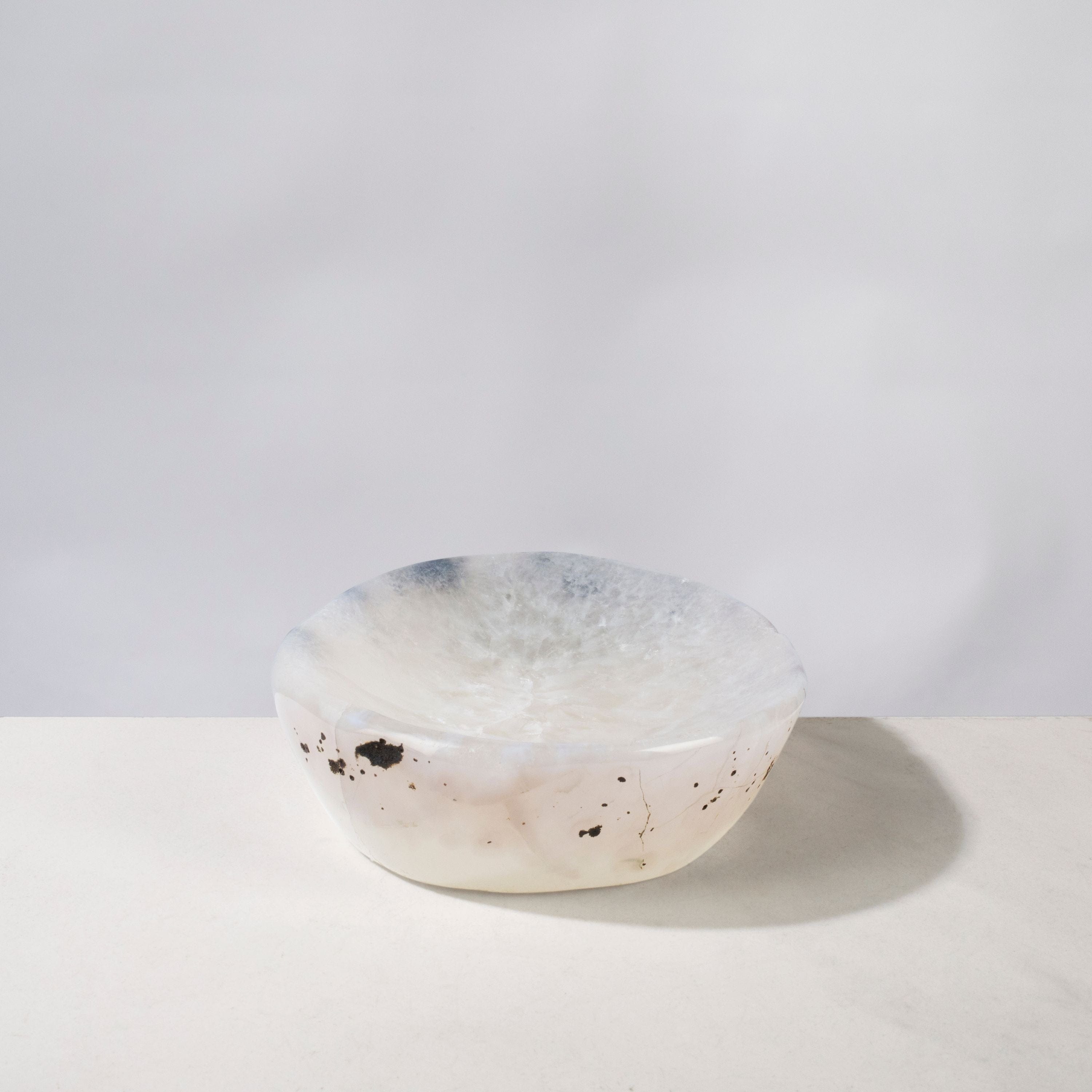 Kalifano Amethyst Natural Amethyst Crystal Bowl from Brazil - 5.75" BOWL600.003