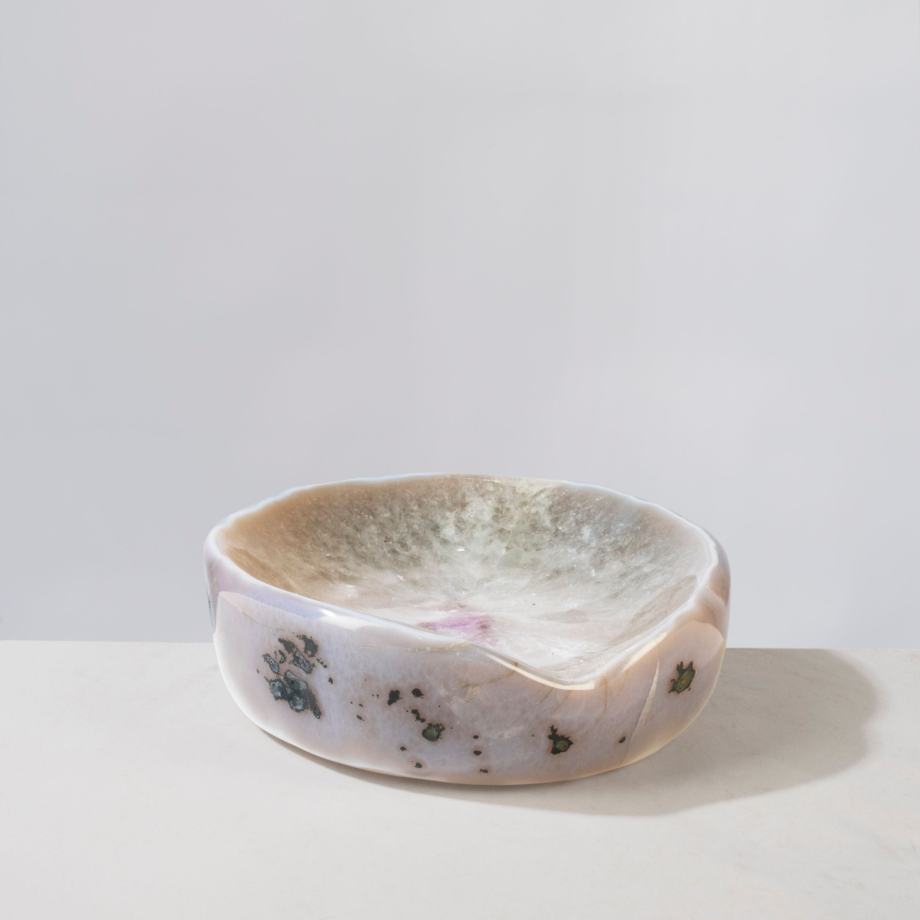 Kalifano Amethyst Natural Amethyst Crystal Bowl from Brazil - 6.5" BOWL1000.002