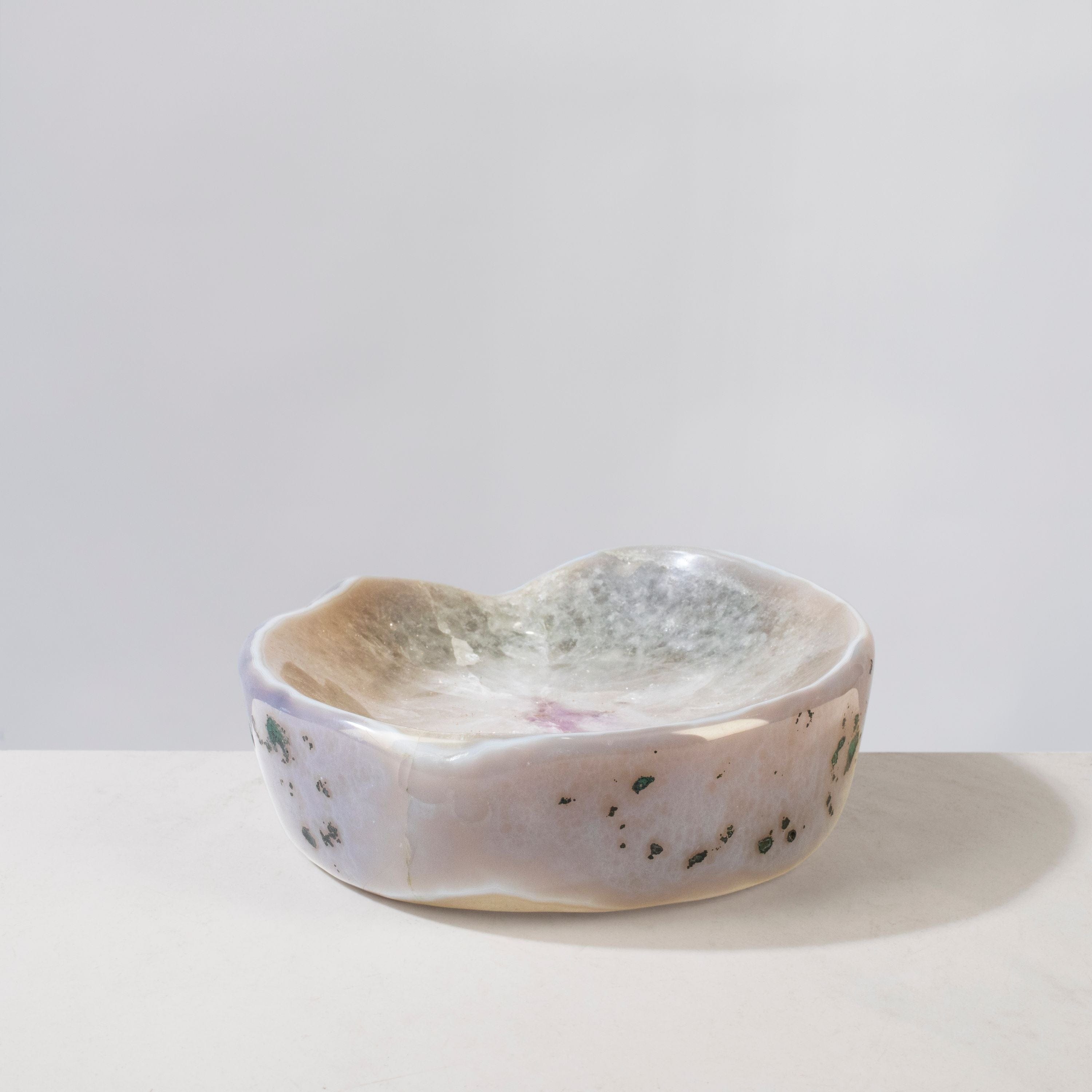 Kalifano Amethyst Natural Amethyst Crystal Bowl from Brazil - 6.5" BOWL1000.002