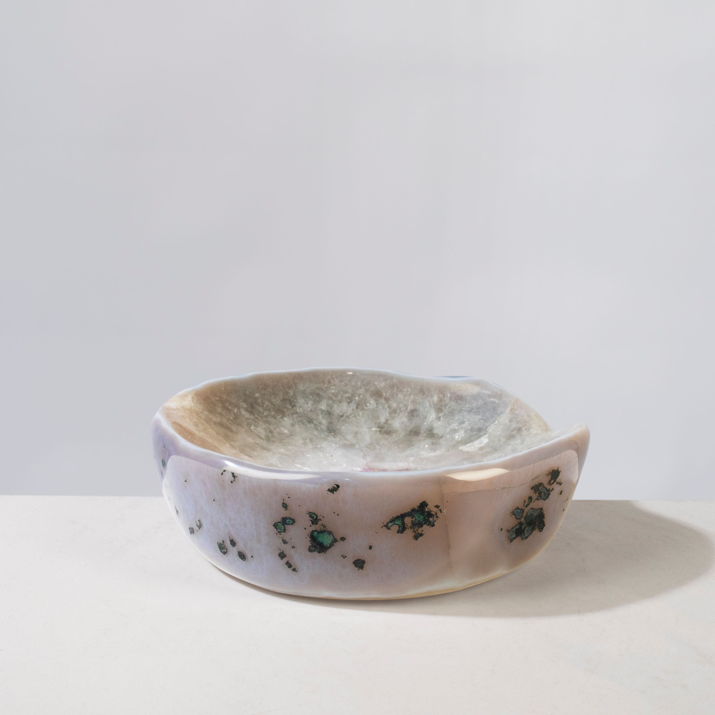 Kalifano Amethyst Natural Amethyst Crystal Bowl from Brazil - 6.5" BOWL1000.002