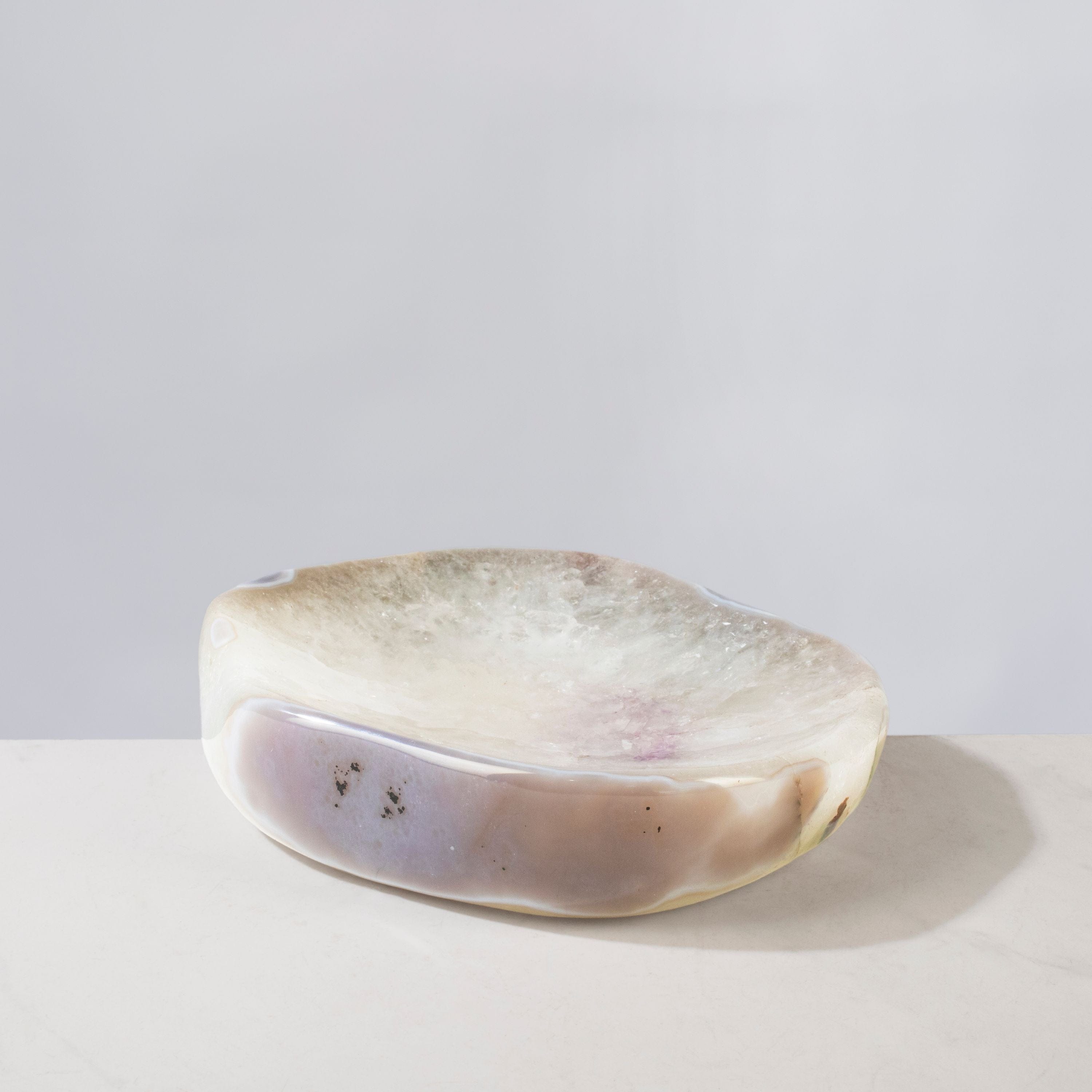 Kalifano Amethyst Natural Amethyst Crystal Bowl from Brazil - 9.25" BOWL1800.006