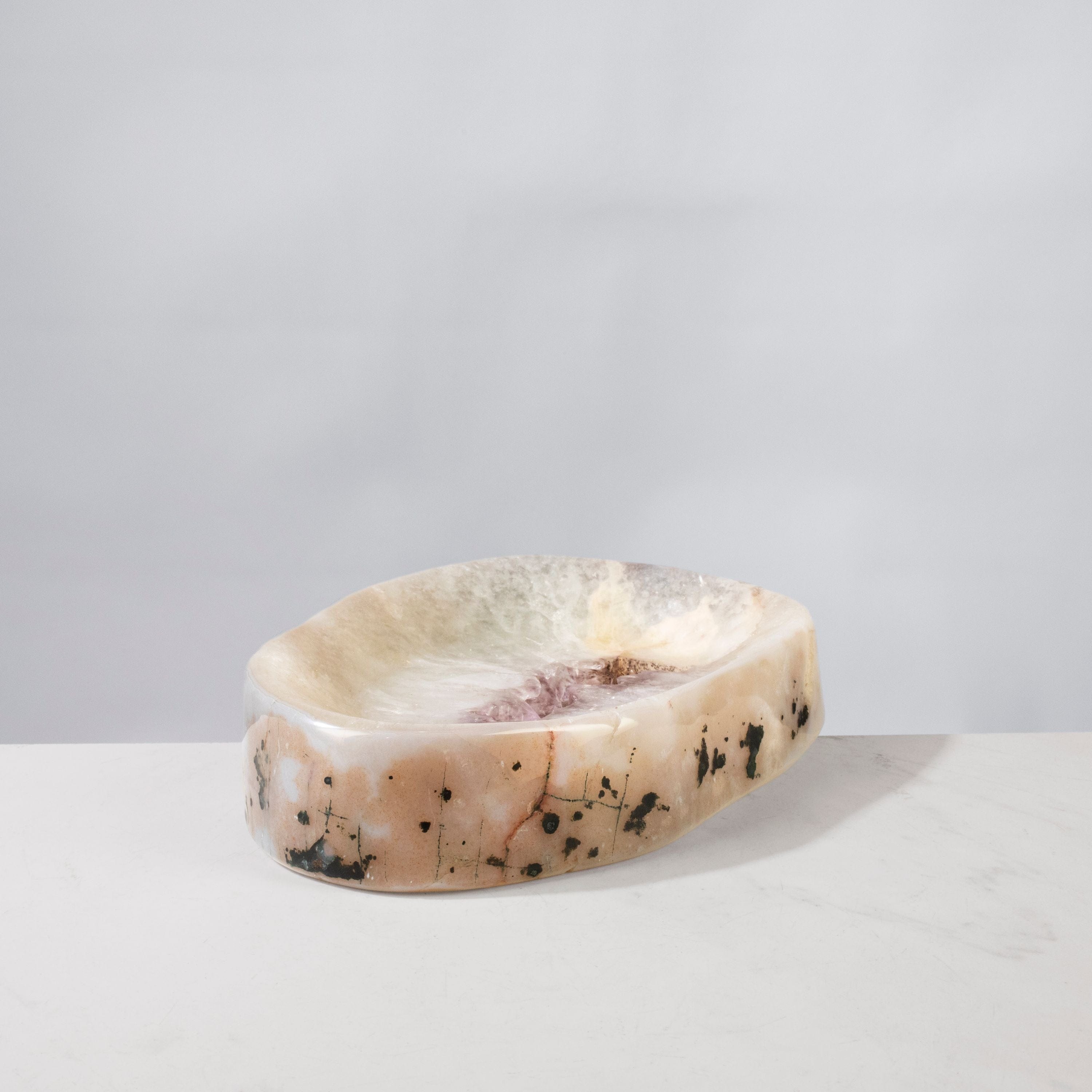 Kalifano Amethyst Natural Amethyst Crystal Bowl from Brazil - 9" BOWL1700.002