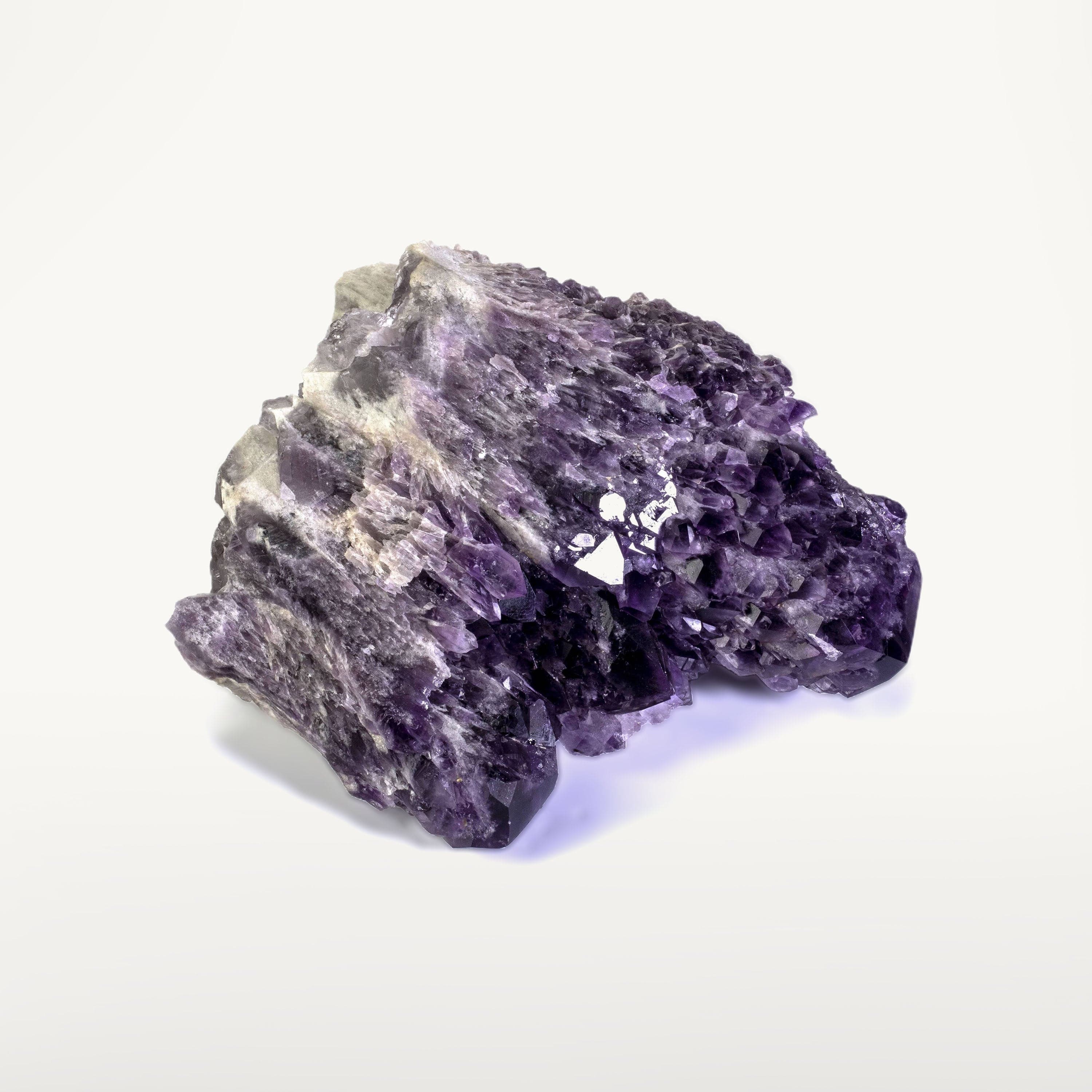 Kalifano Amethyst Rare Natural Elestial Amethyst Cluster Point from Brazil - 14.7 lbs ALW2500.001