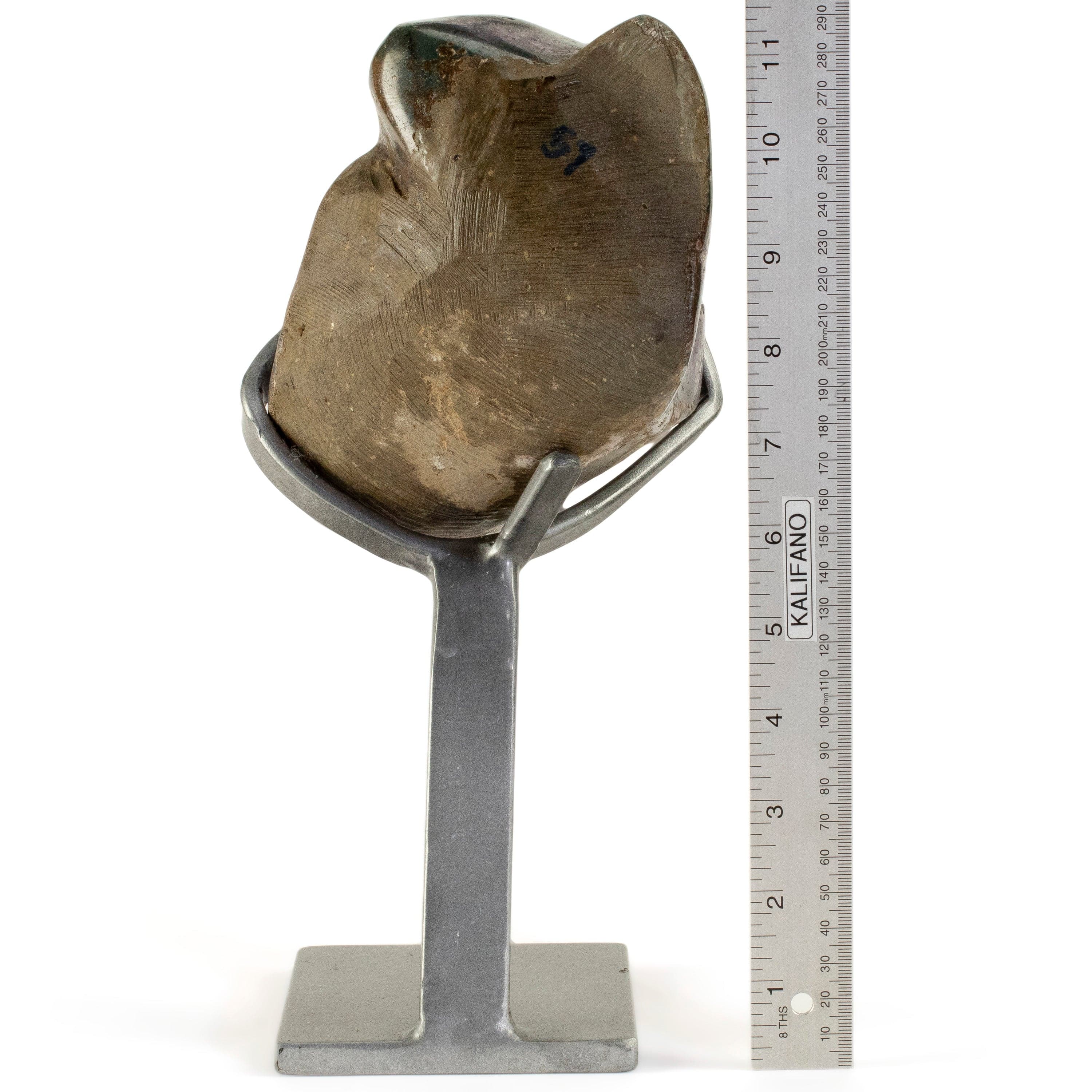 Kalifano Amethyst Uruguayan Amethyst Geode on Custom Stand - 7.9 lbs / 11.5 in. UAG3600.011