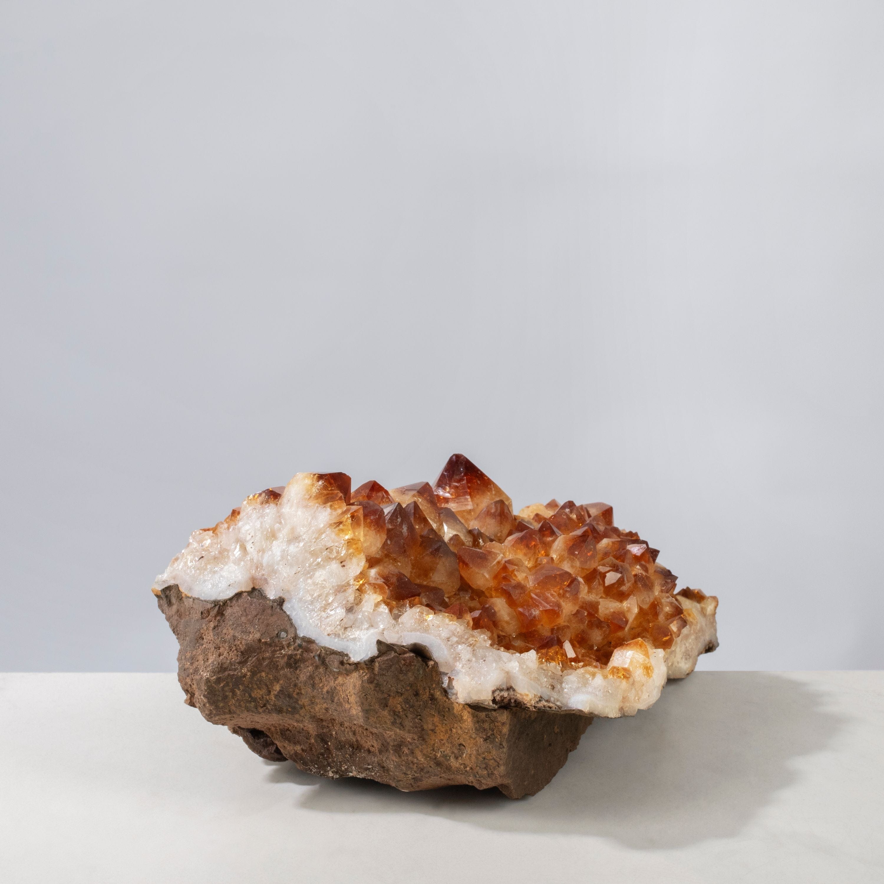 Kalifano Citrine Natural Citrine Geode from Brazil - 10" / 3,010 grams BCG1500.005