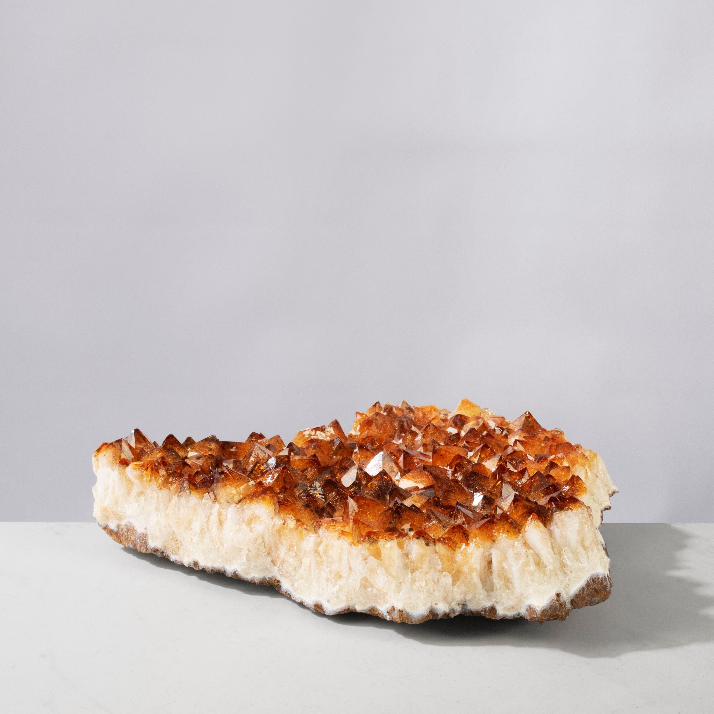 Kalifano Citrine Natural Citrine Geode from Brazil - 10.5" / 3,100 grams BCG1500.004