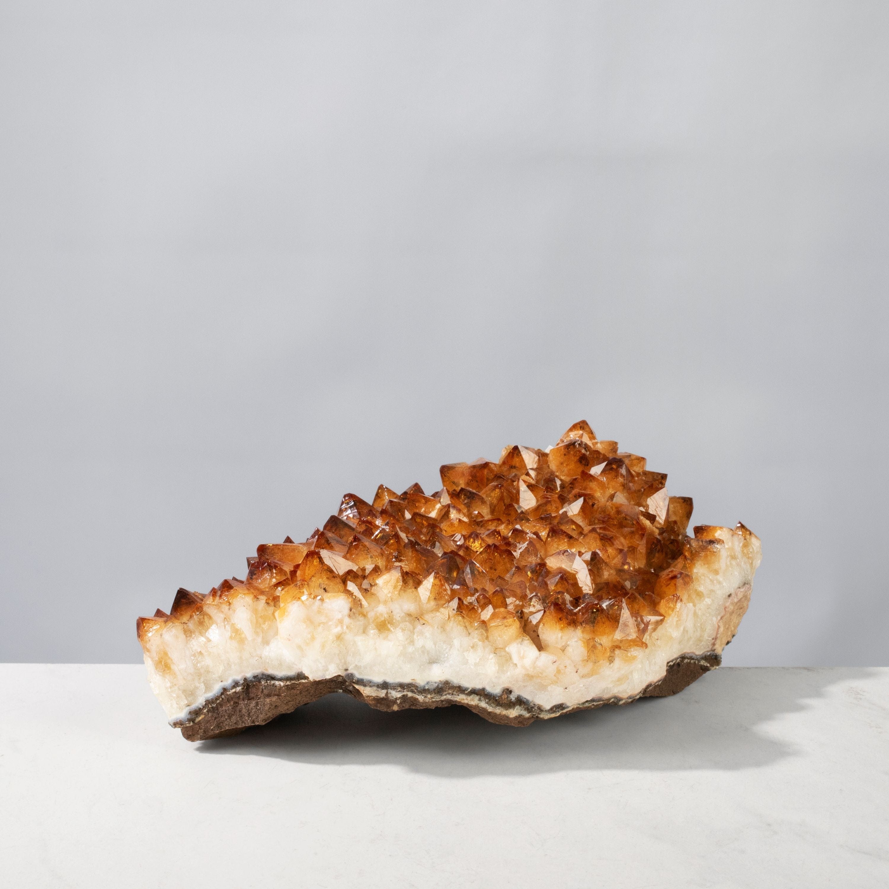 Kalifano Citrine Natural Citrine Geode from Brazil - 11" / 2,770 grams BCG1400.013