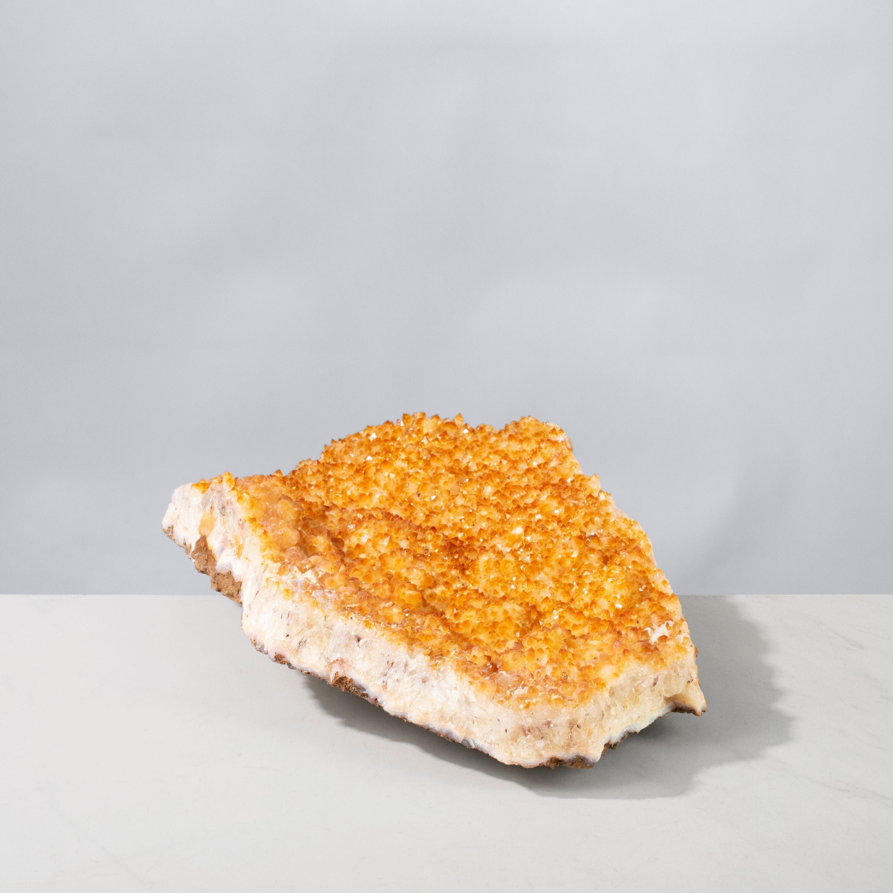 Kalifano Citrine Natural Citrine Geode from Brazil - 11.5" / 2,740 grams BCG1400.010