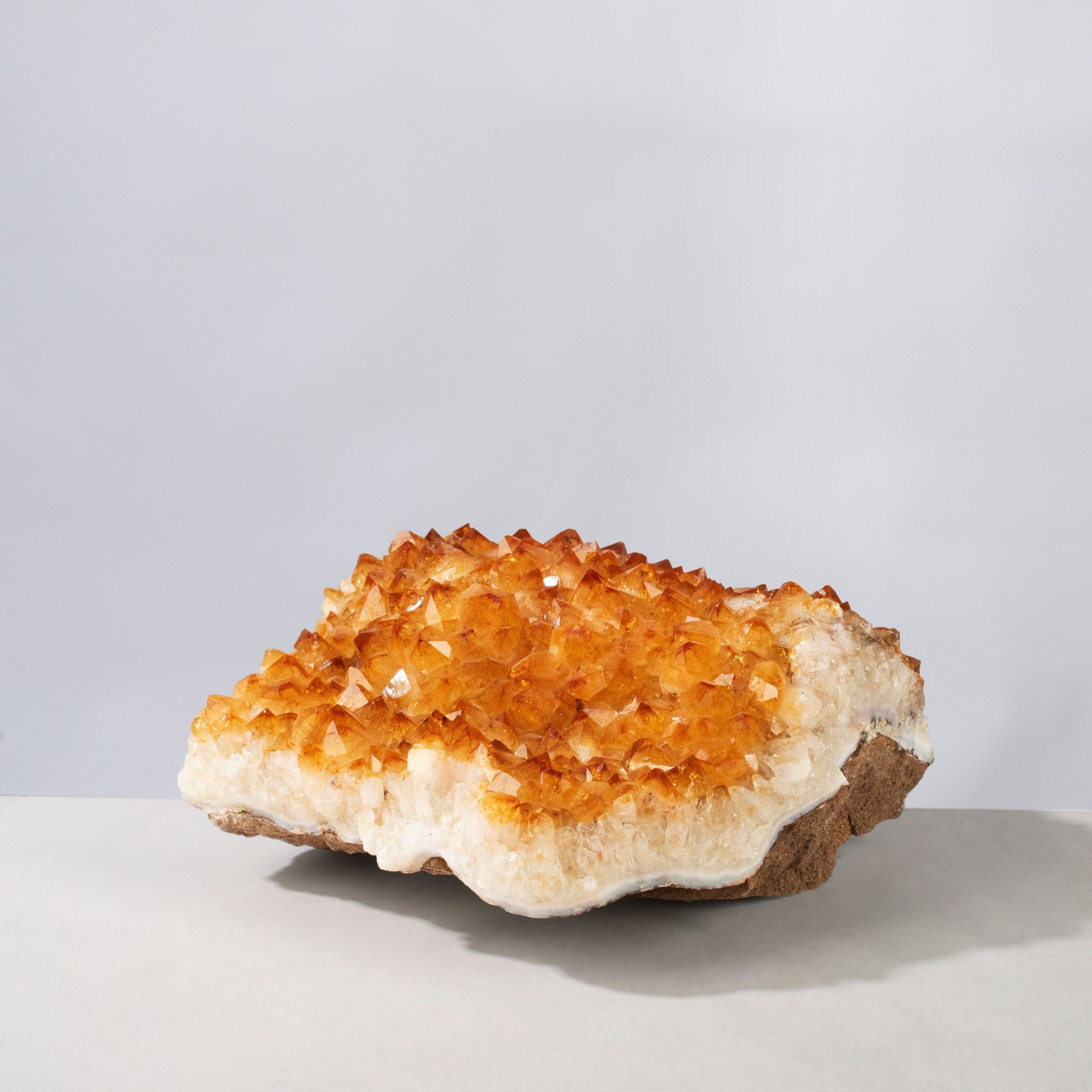 Kalifano Citrine Natural Citrine Geode from Brazil - 7" / 2,790 grams BCG1400.012