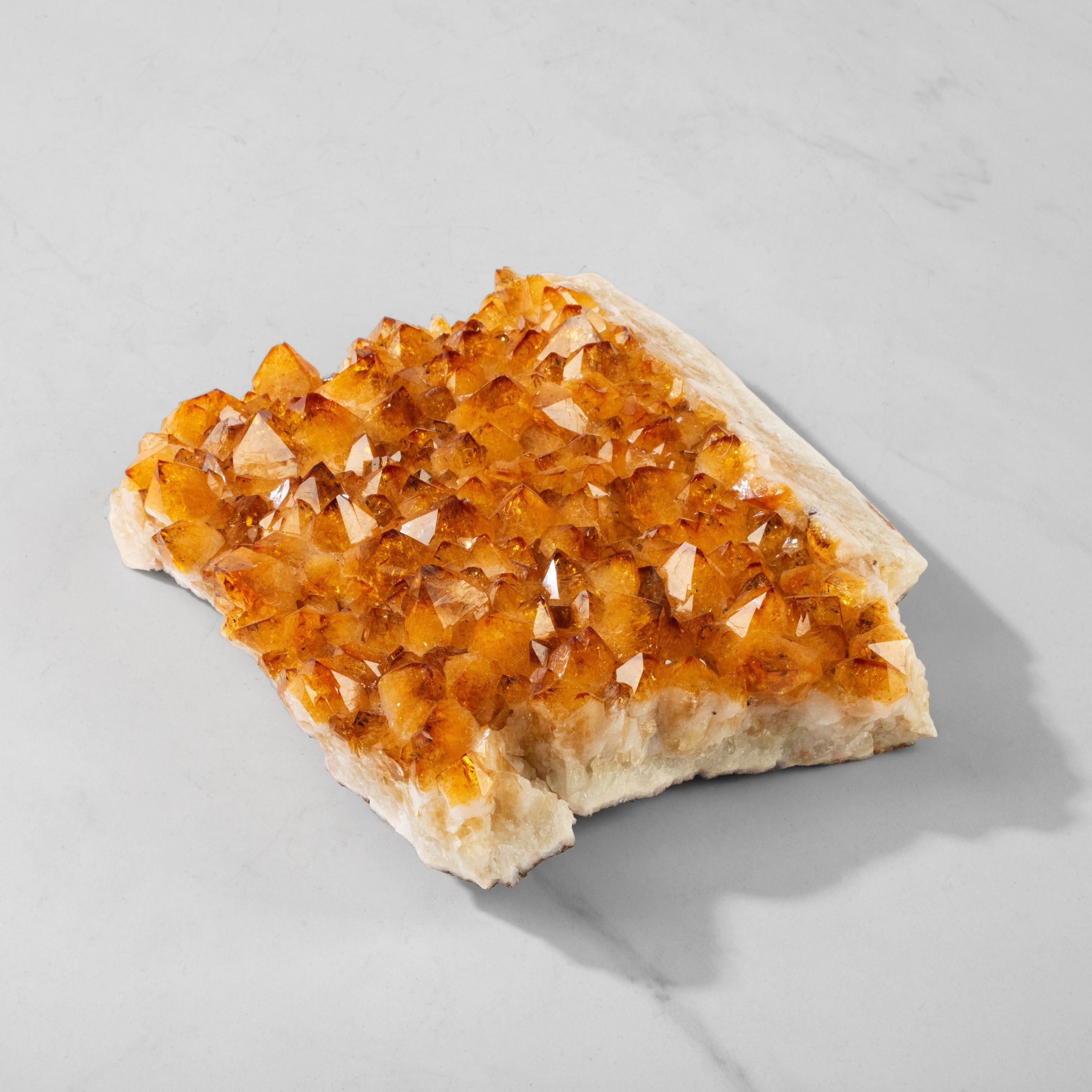 Kalifano Citrine Natural Citrine Geode from Brazil - 7.5" / 2,270 grams BCG1100.003