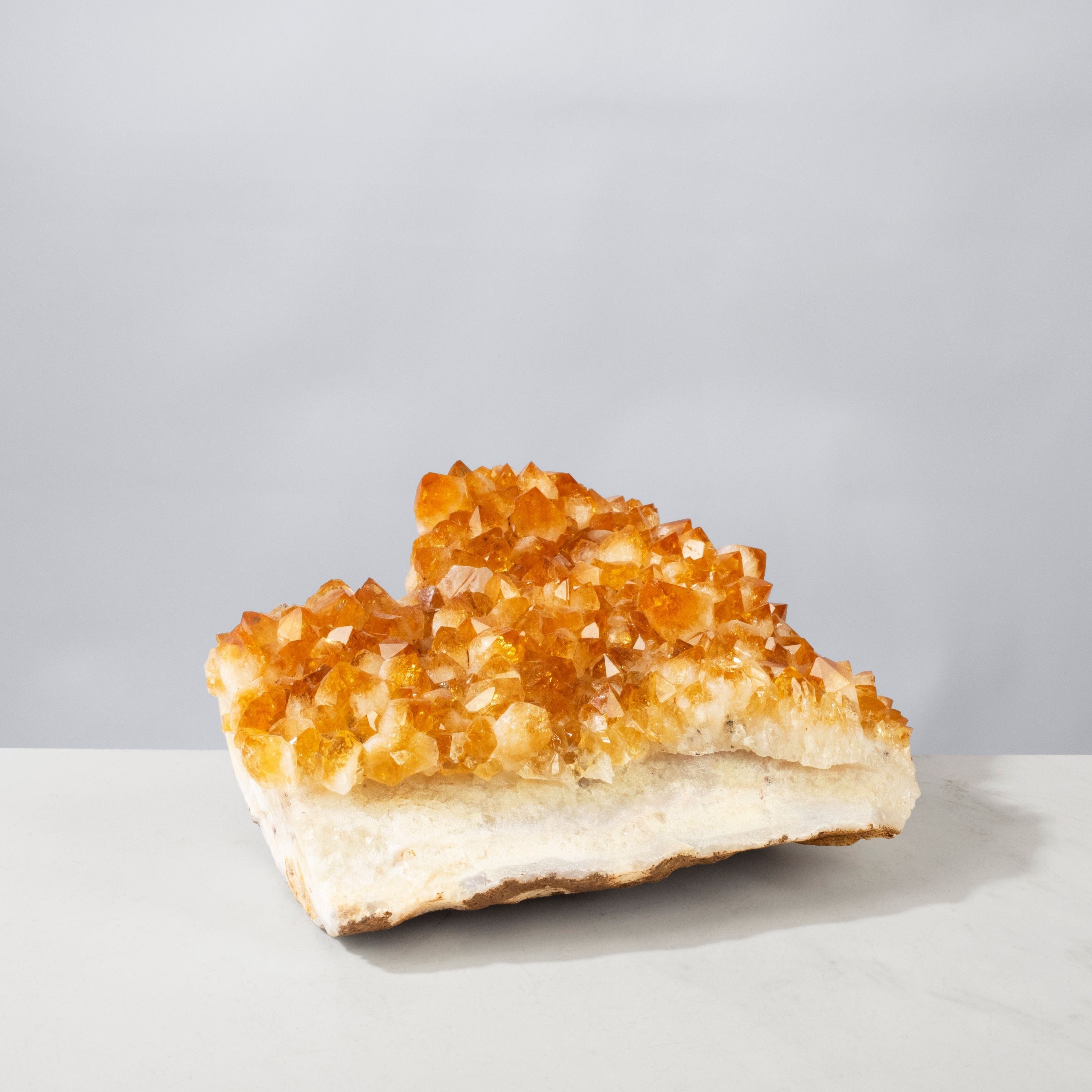 Kalifano Citrine Natural Citrine Geode from Brazil - 8.5" / 2,900 grams BCG1400.014