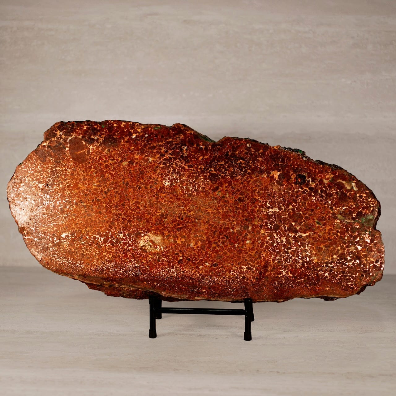 Kalifano Copper Natural Michigan Conglomerate Ore Copper - 22 in / 31 lbs CPR9600.001