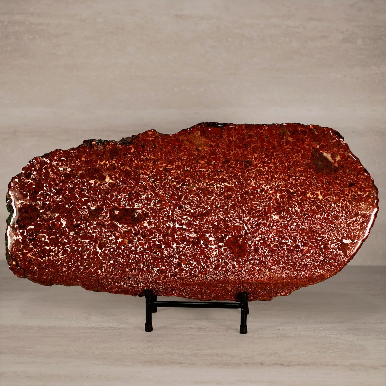Kalifano Copper Natural Michigan Conglomerate Ore Copper - 22 in / 31 lbs CPR9600.001