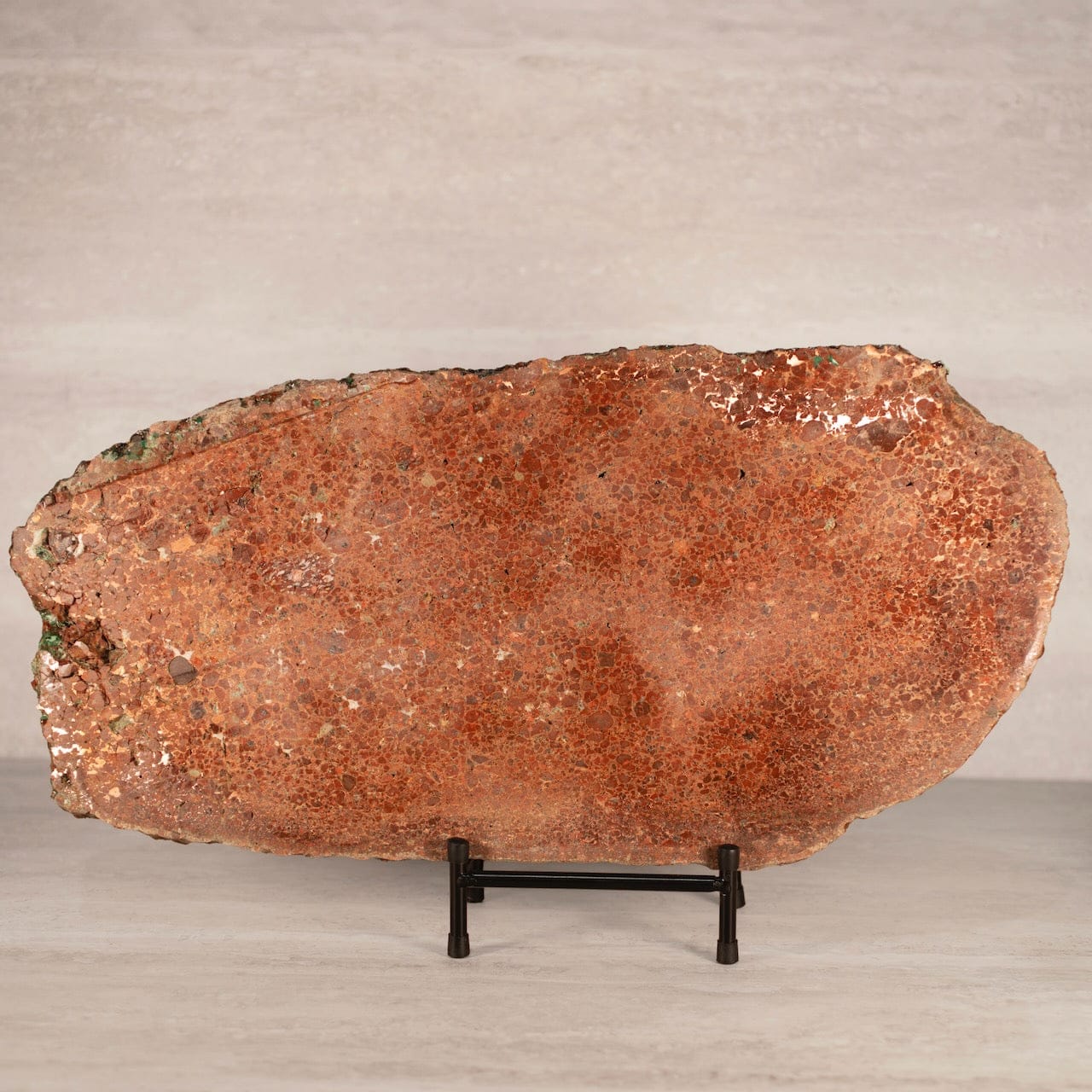 Kalifano Copper Natural Michigan Conglomerate Ore Slab Copper - 22 in / 35.5 lbs CPR9200.001