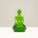 Divine Green Guan Yin Crystal Carving - A Symbol of Compassion and Protection