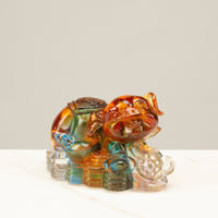 Luxurious Pig Crystal Carving - A Symbol of Wealth and Prosperity Main Image