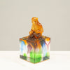 Mischievous Monkey Crystal Carving - A Symbol of Intelligence and Playfulness